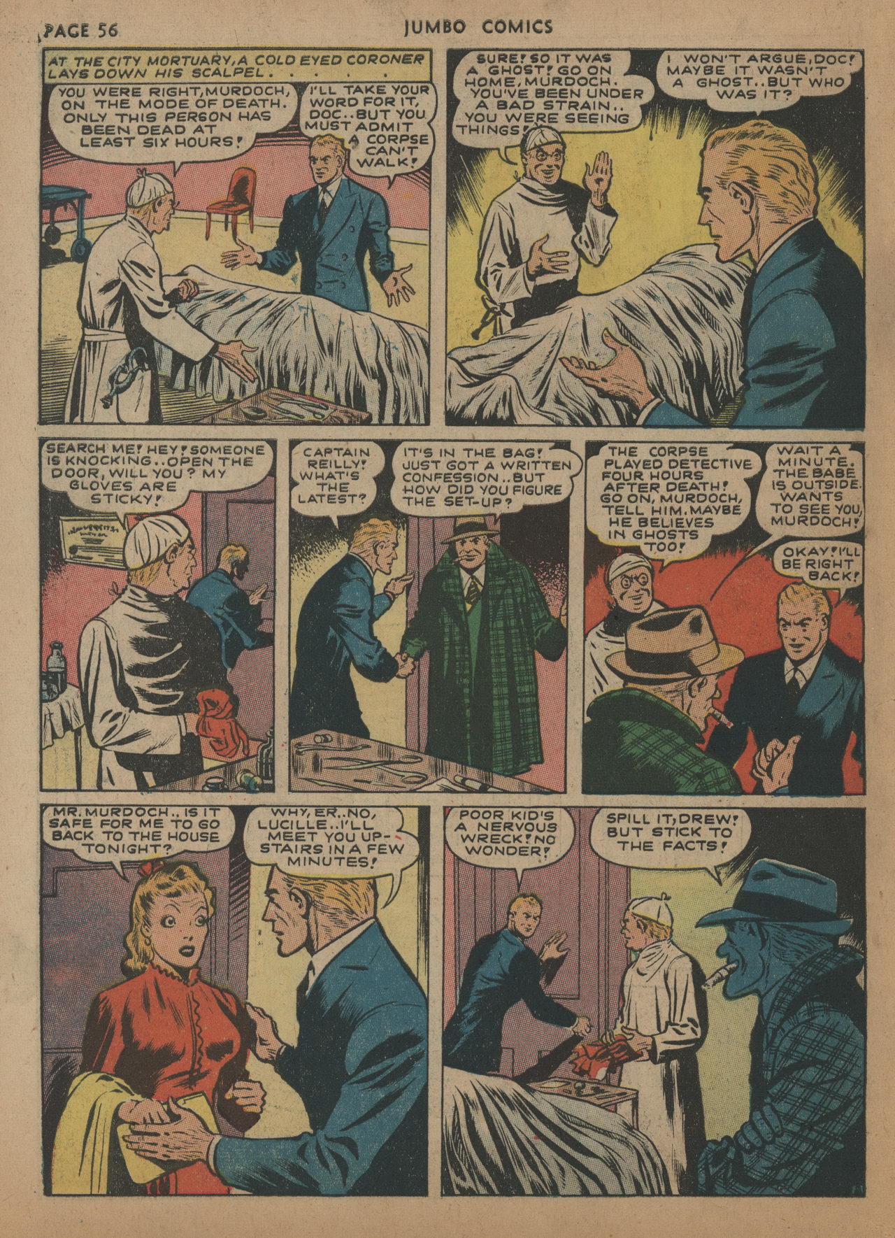Read online Jumbo Comics comic -  Issue #47 - 58