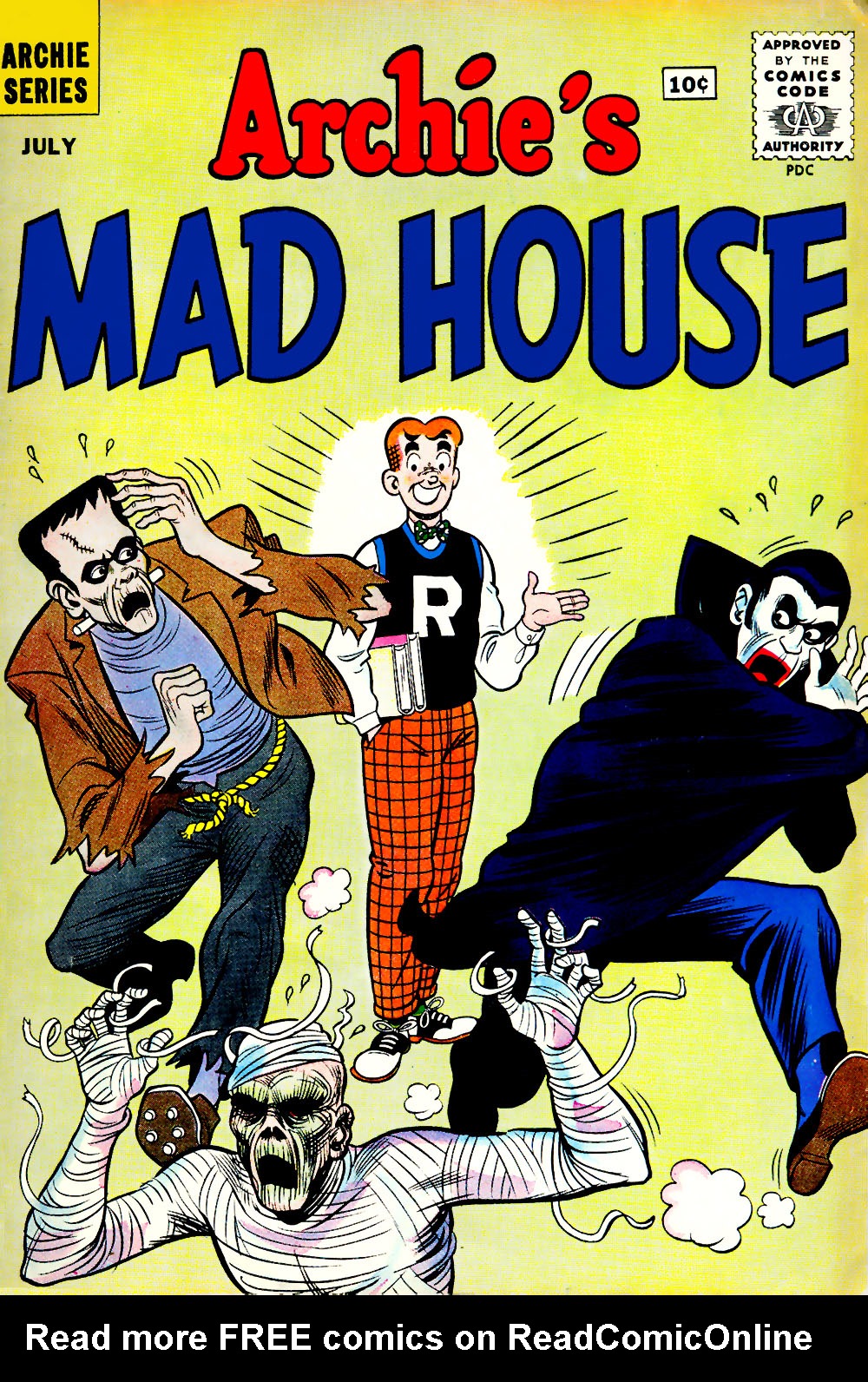 Read online Archie's Madhouse comic -  Issue #13 - 1