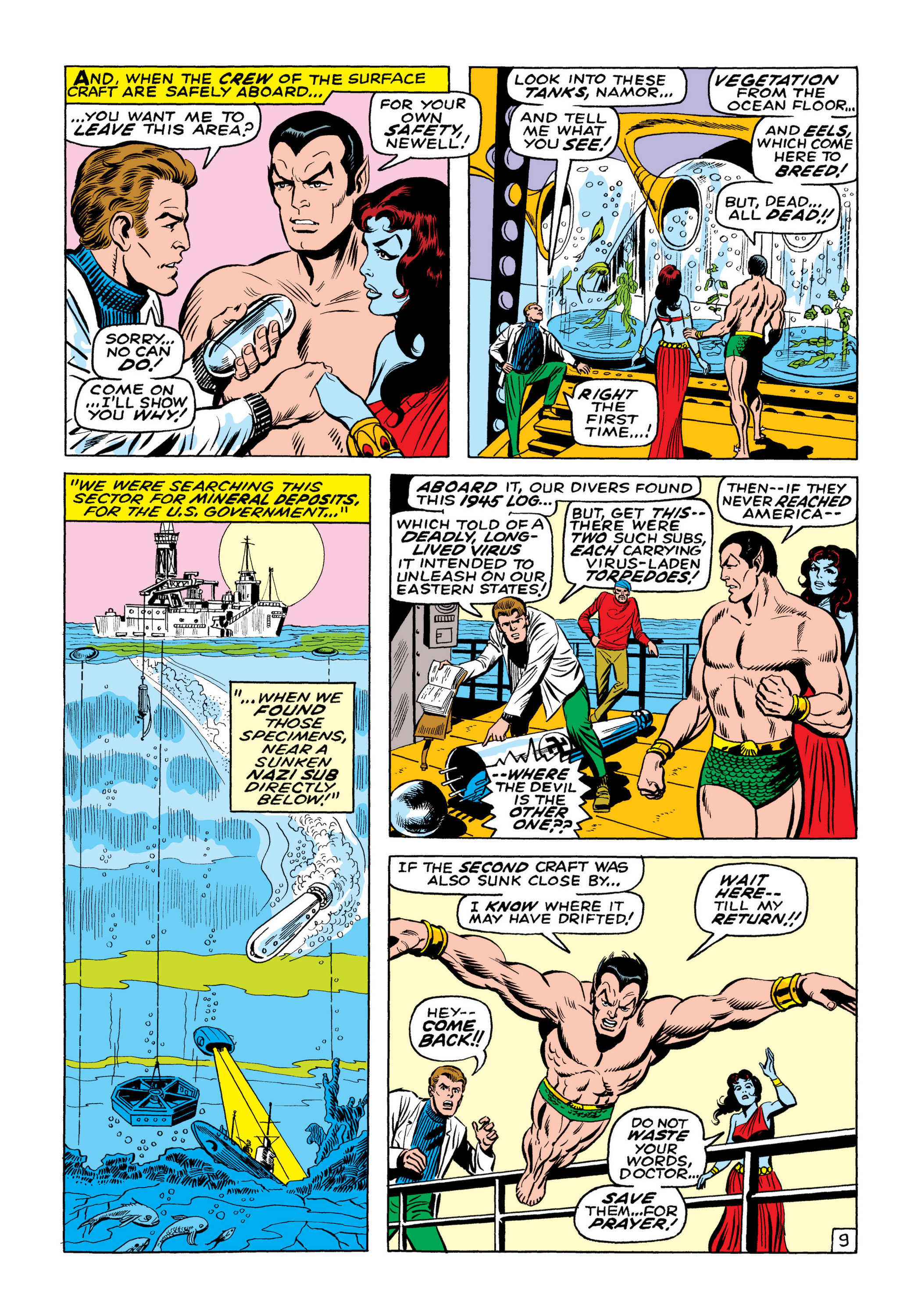 Read online Marvel Masterworks: The Sub-Mariner comic -  Issue # TPB 4 (Part 1) - 60