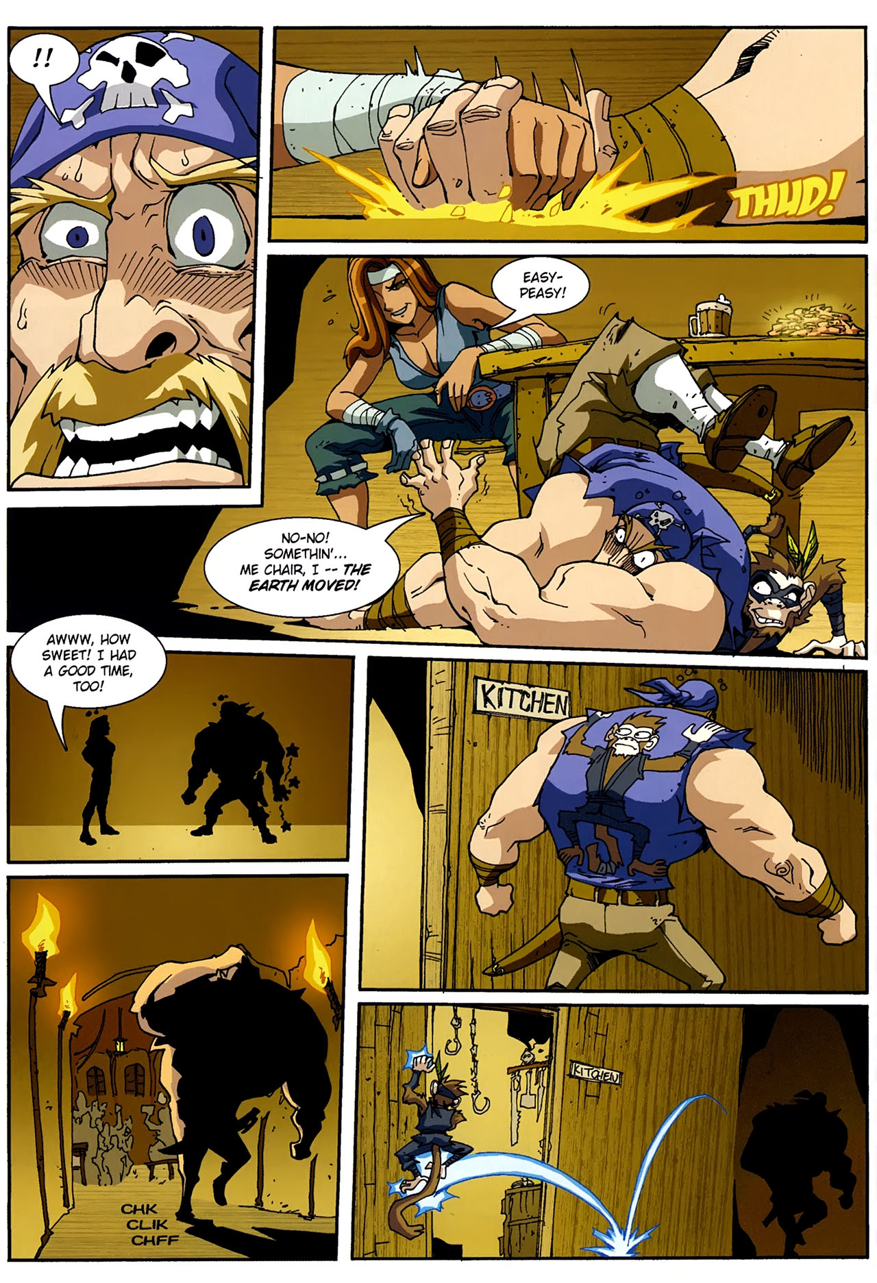 Read online Pirates vs. Ninjas II comic -  Issue #4 - 16