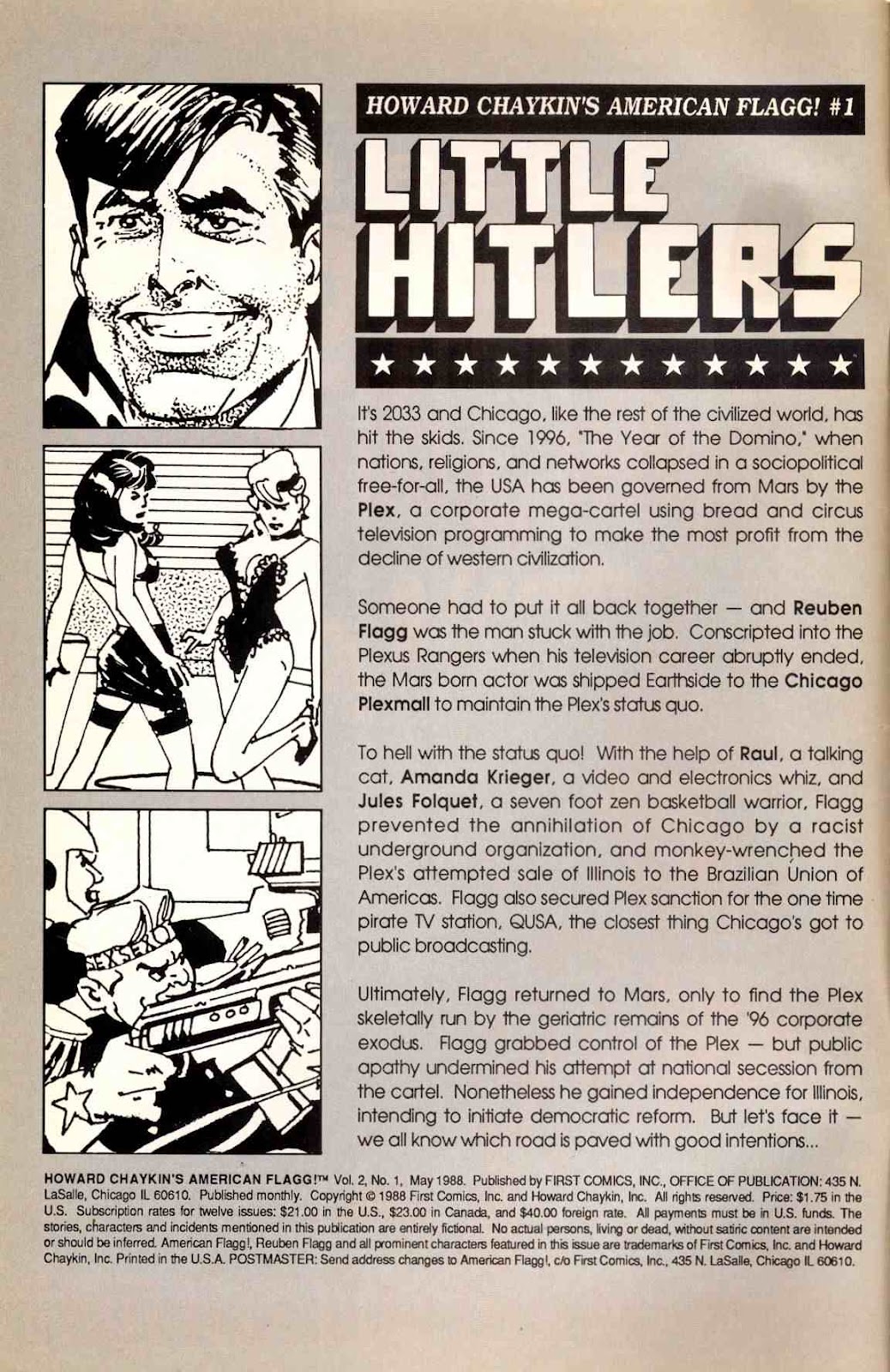 Howard Chaykin’s American Flagg #01 | Read All Comics Online