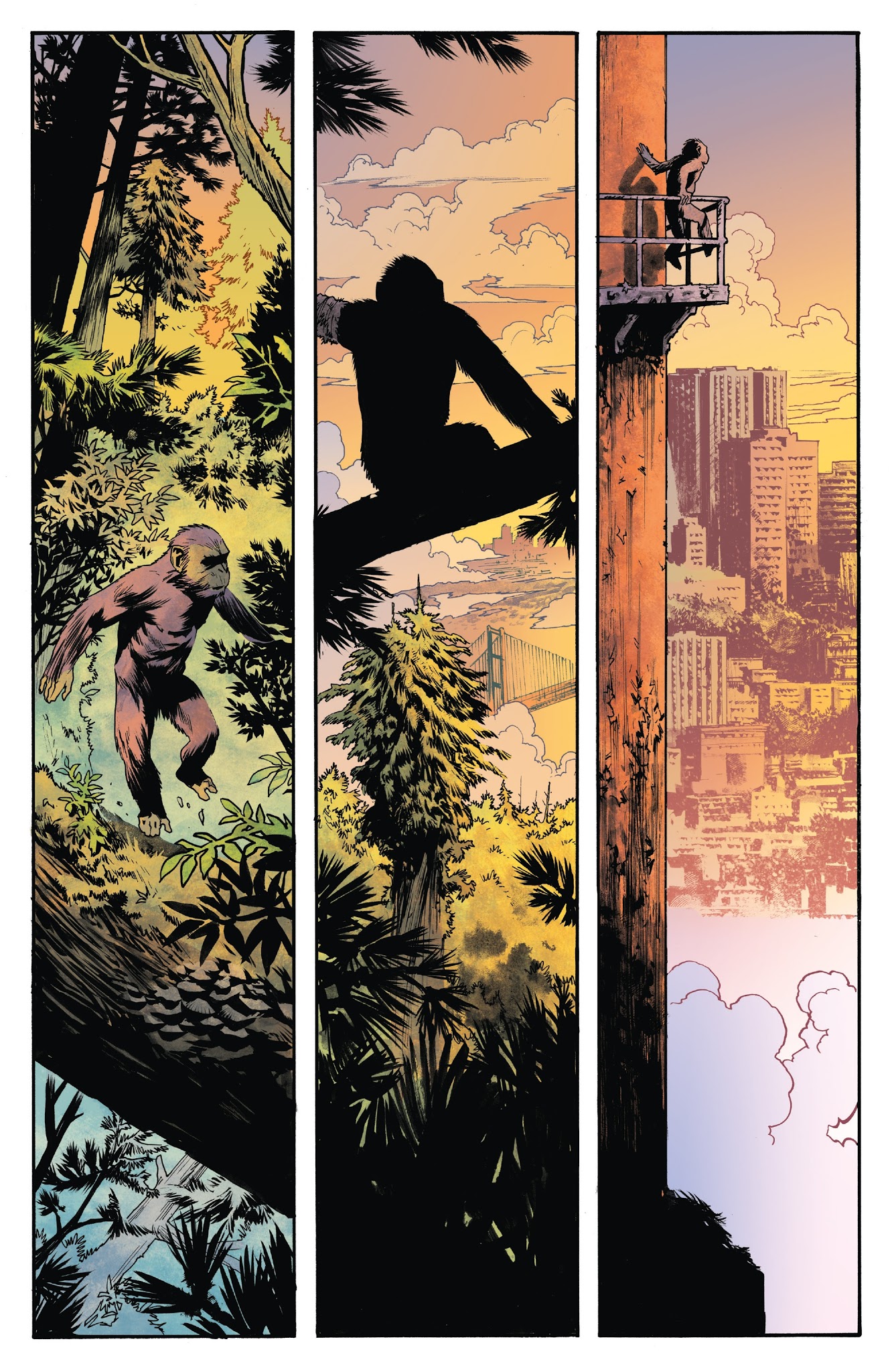 Read online War for the Planet of the Apes comic -  Issue #3 - 21
