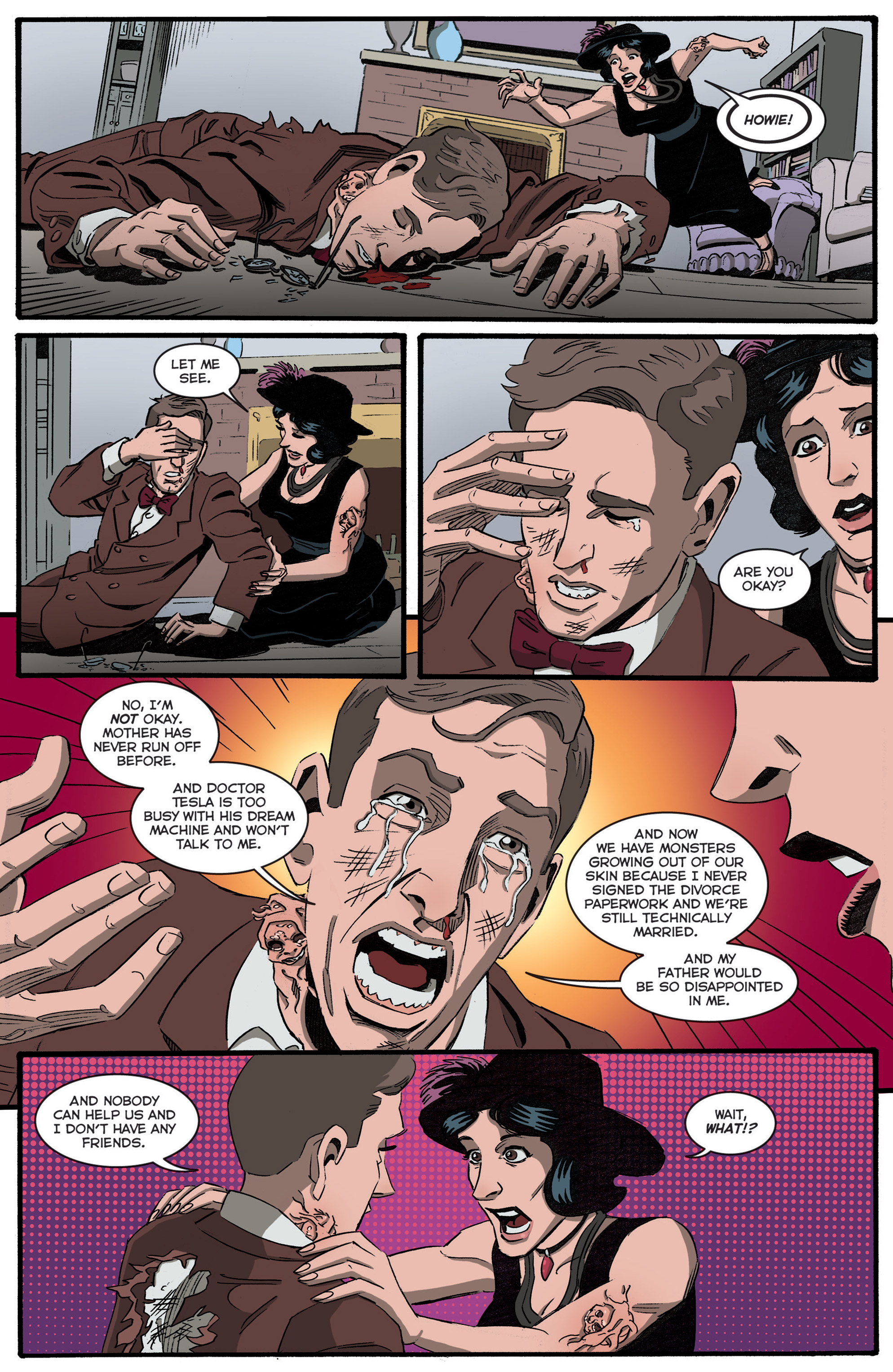 Read online Herald: Lovecraft & Tesla - Bundles of Joy comic -  Issue #2 - 11