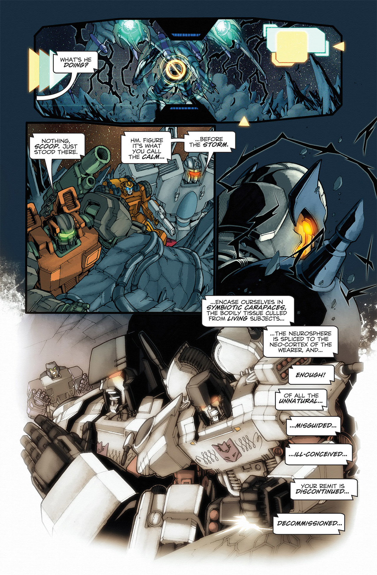 Read online The Transformers: Stormbringer comic -  Issue #4 - 11