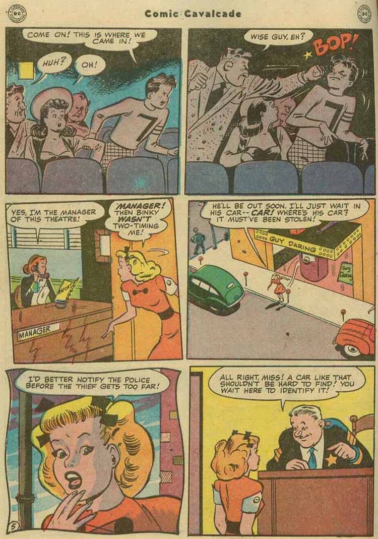 Read online Comic Cavalcade comic -  Issue #29 - 44