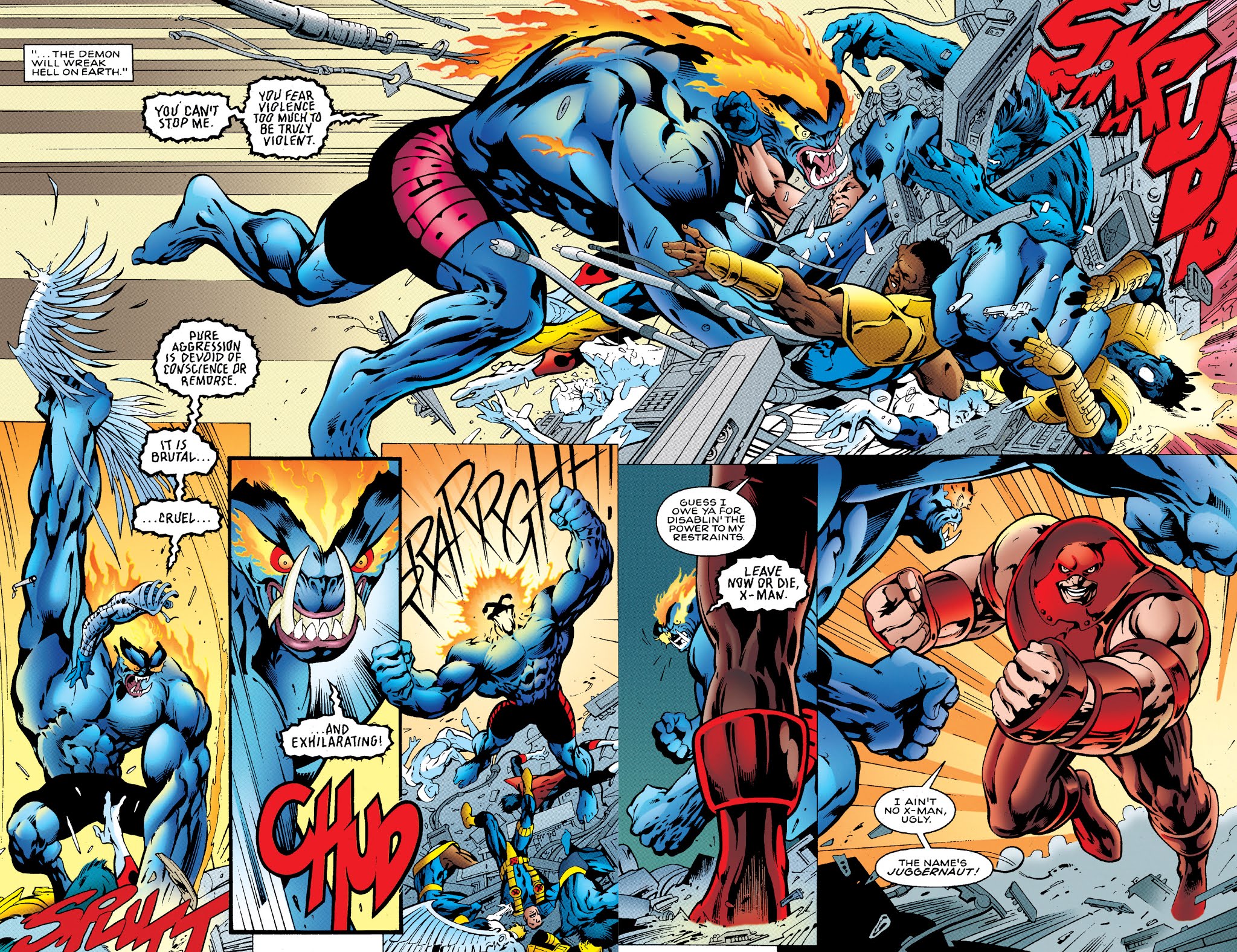 Read online X-Men: The Road to Onslaught comic -  Issue # TPB 2 - 68