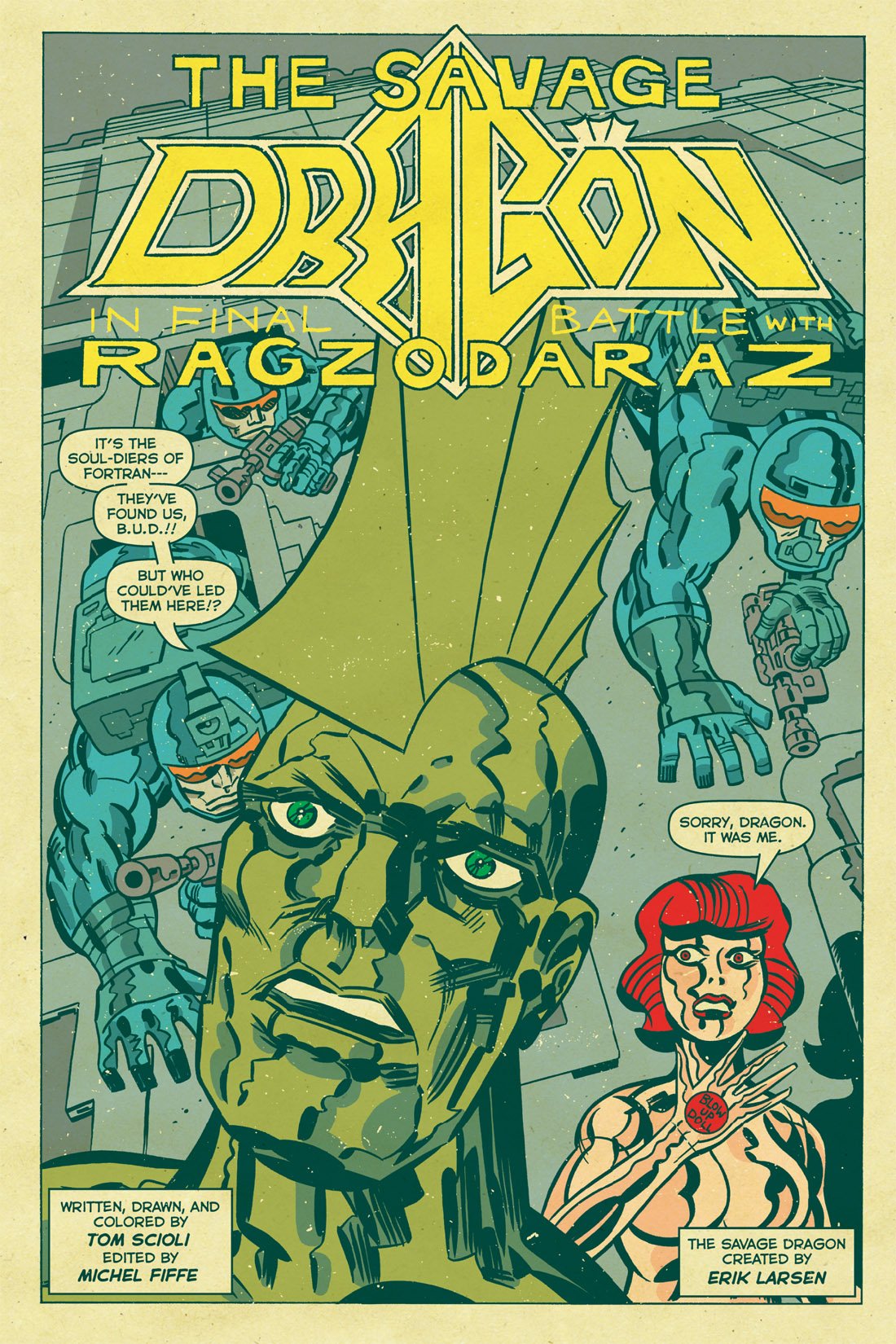 Read online Twisted Savage Dragon Funnies comic -  Issue # TPB - 14