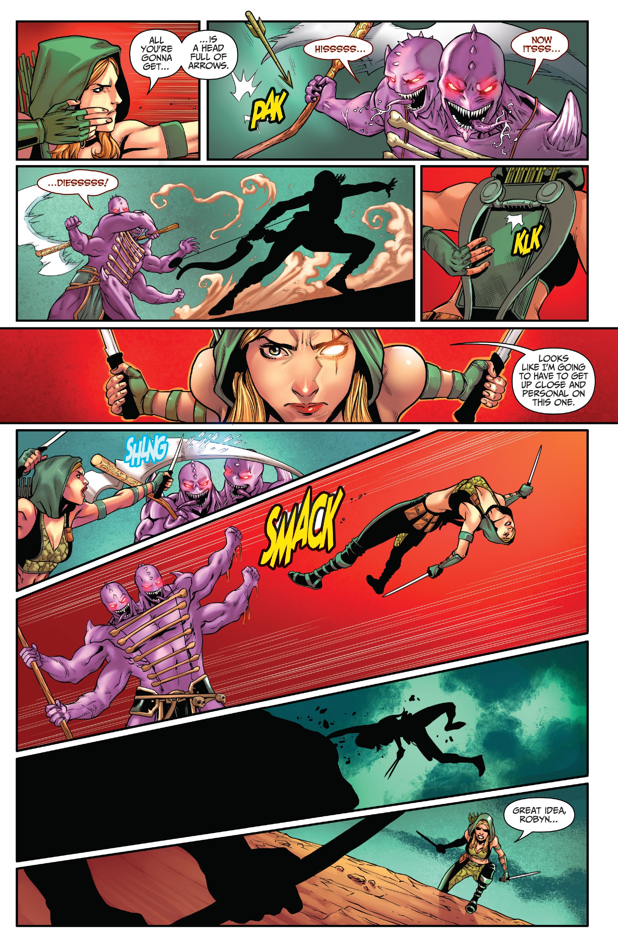 Read online Robyn Hood: Shadows of the Past comic -  Issue # Full - 14