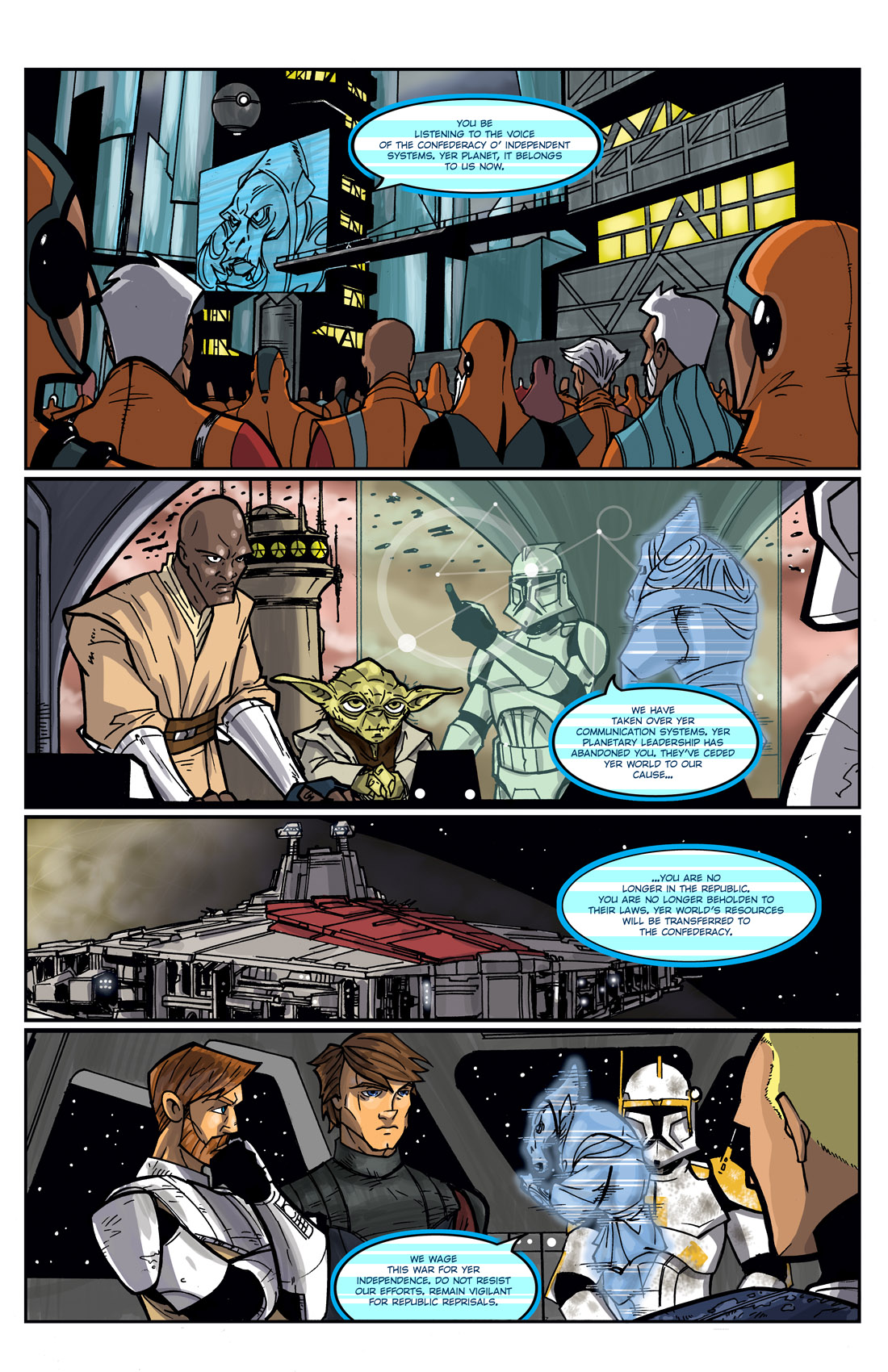 Read online Star Wars: Tales From The Clone Wars comic -  Issue # TPB - 111