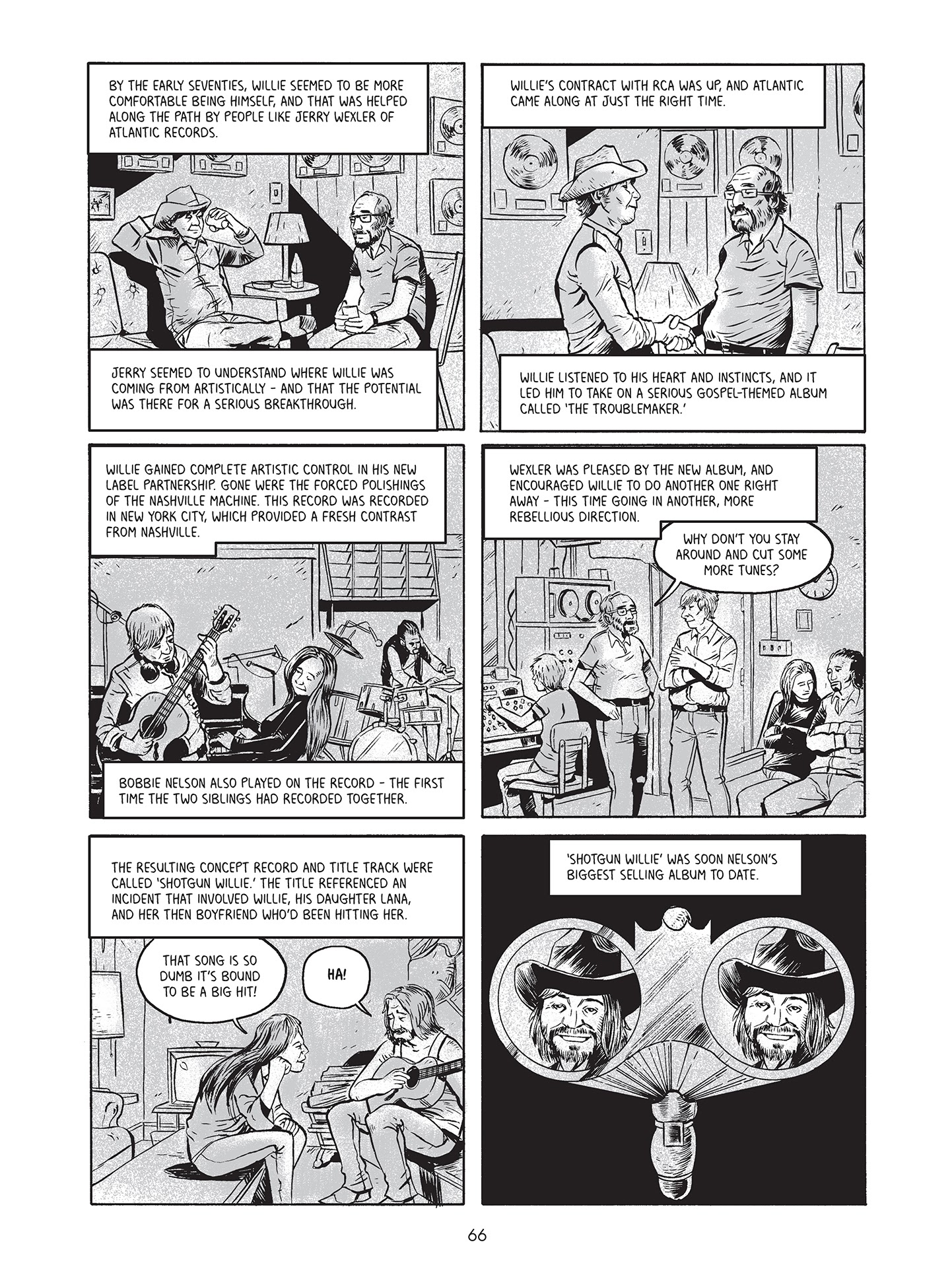 Read online Willie Nelson: A Graphic History comic -  Issue # TPB - 62