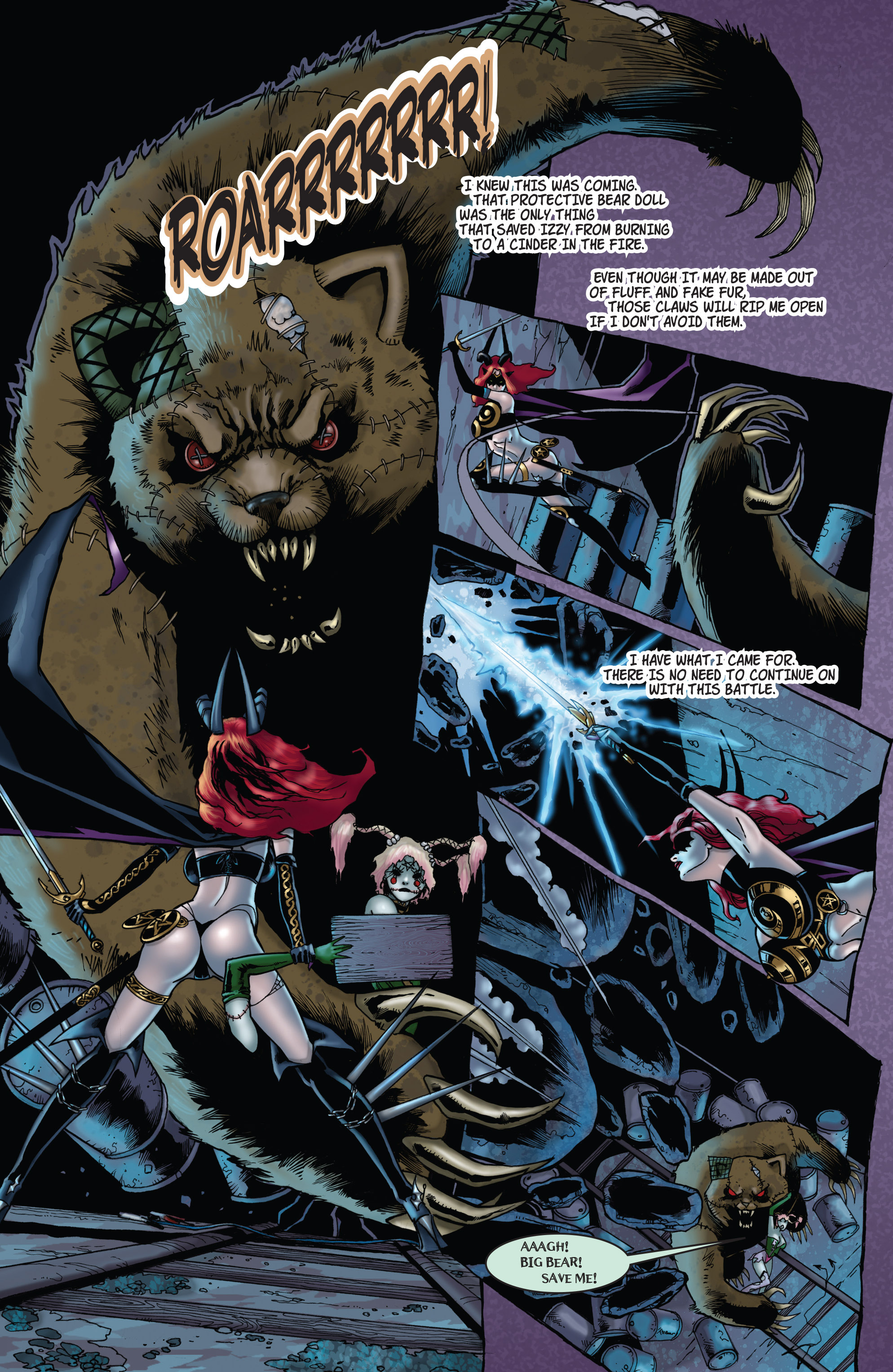Read online Tarot: Witch of the Black Rose comic -  Issue #98 - 22