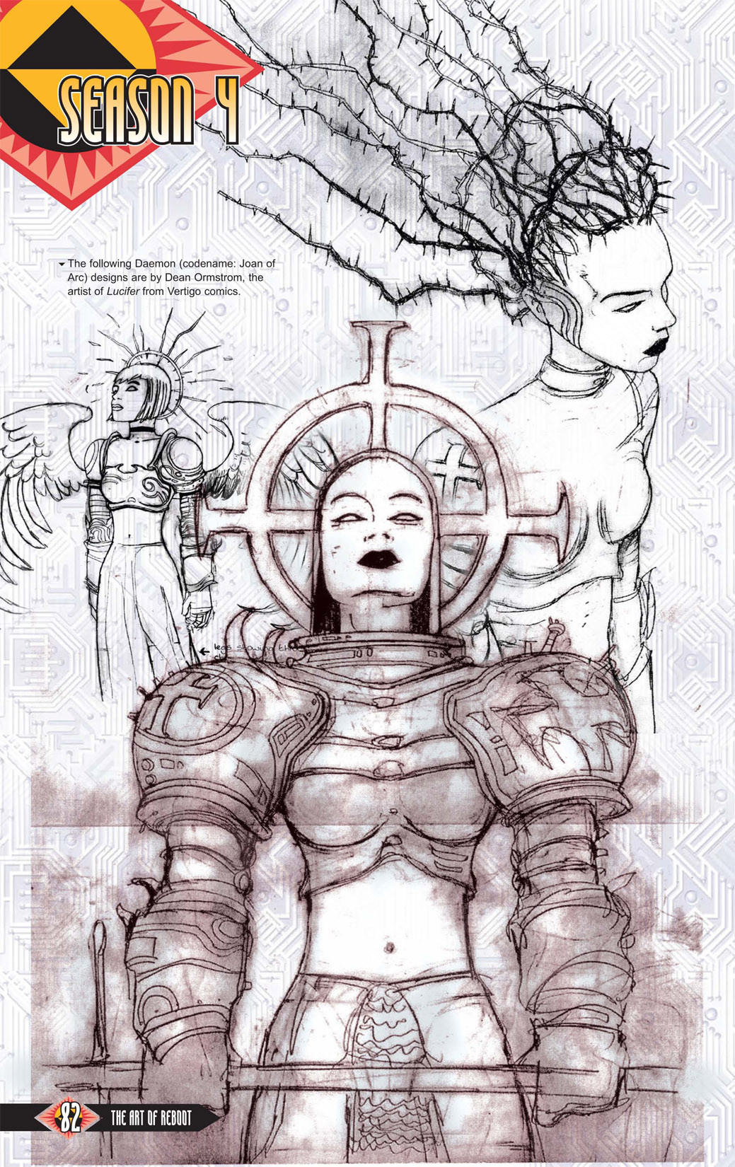 Read online The Art of Reboot comic -  Issue # TPB - 81