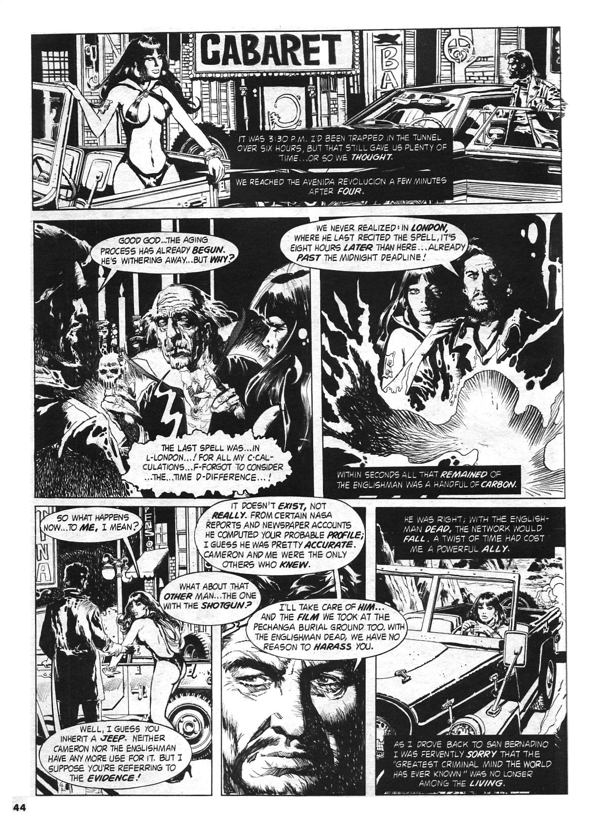 Read online Vampirella (1969) comic -  Issue #64 - 44