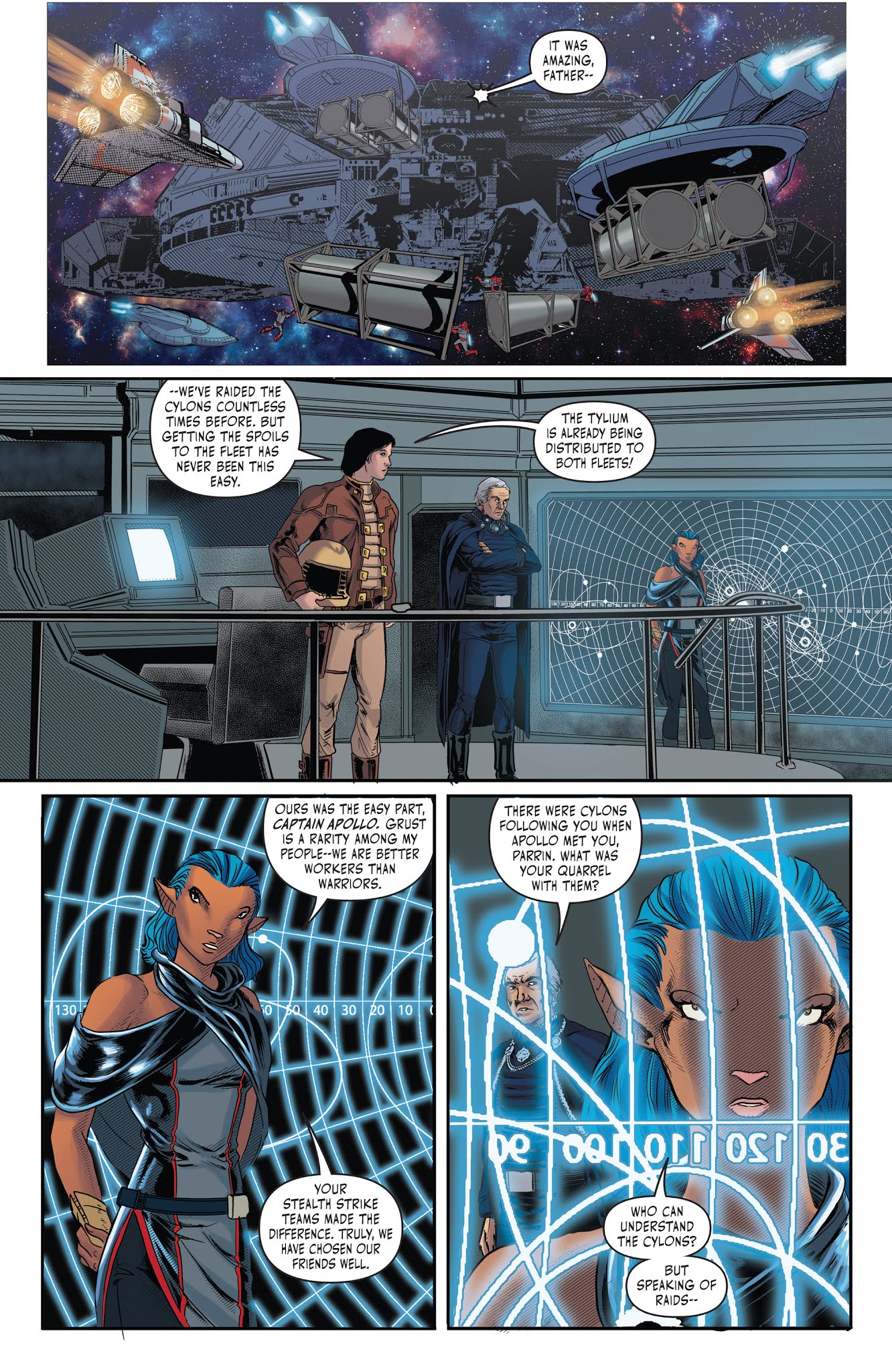 Read online Battlestar Galactica (Classic) comic -  Issue #2 - 11
