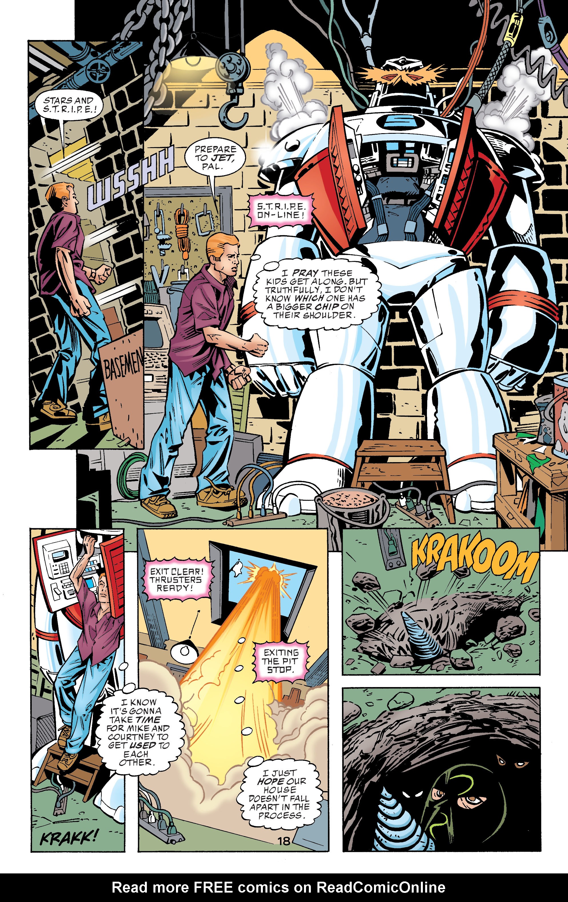 Read online Stars and S.T.R.I.P.E. comic -  Issue #10 - 19