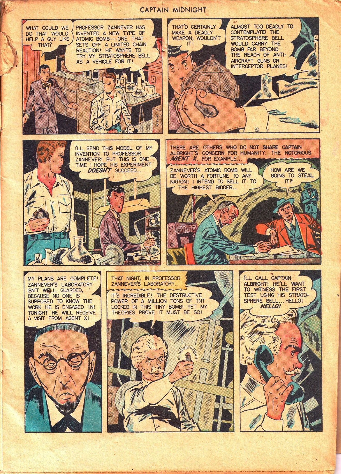 Read online Captain Midnight (1942) comic -  Issue #45 - 5