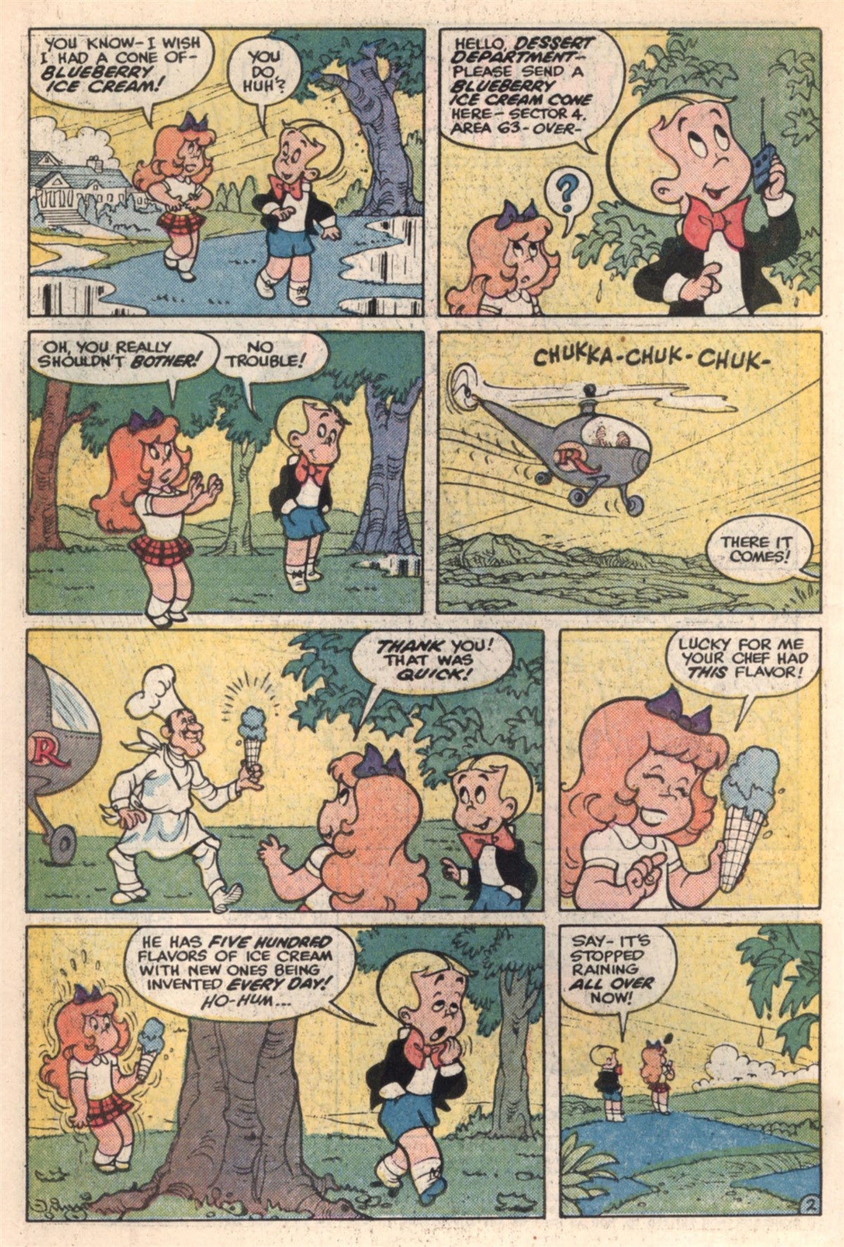 Read online Harvey Hits Comics comic -  Issue #2 - 6