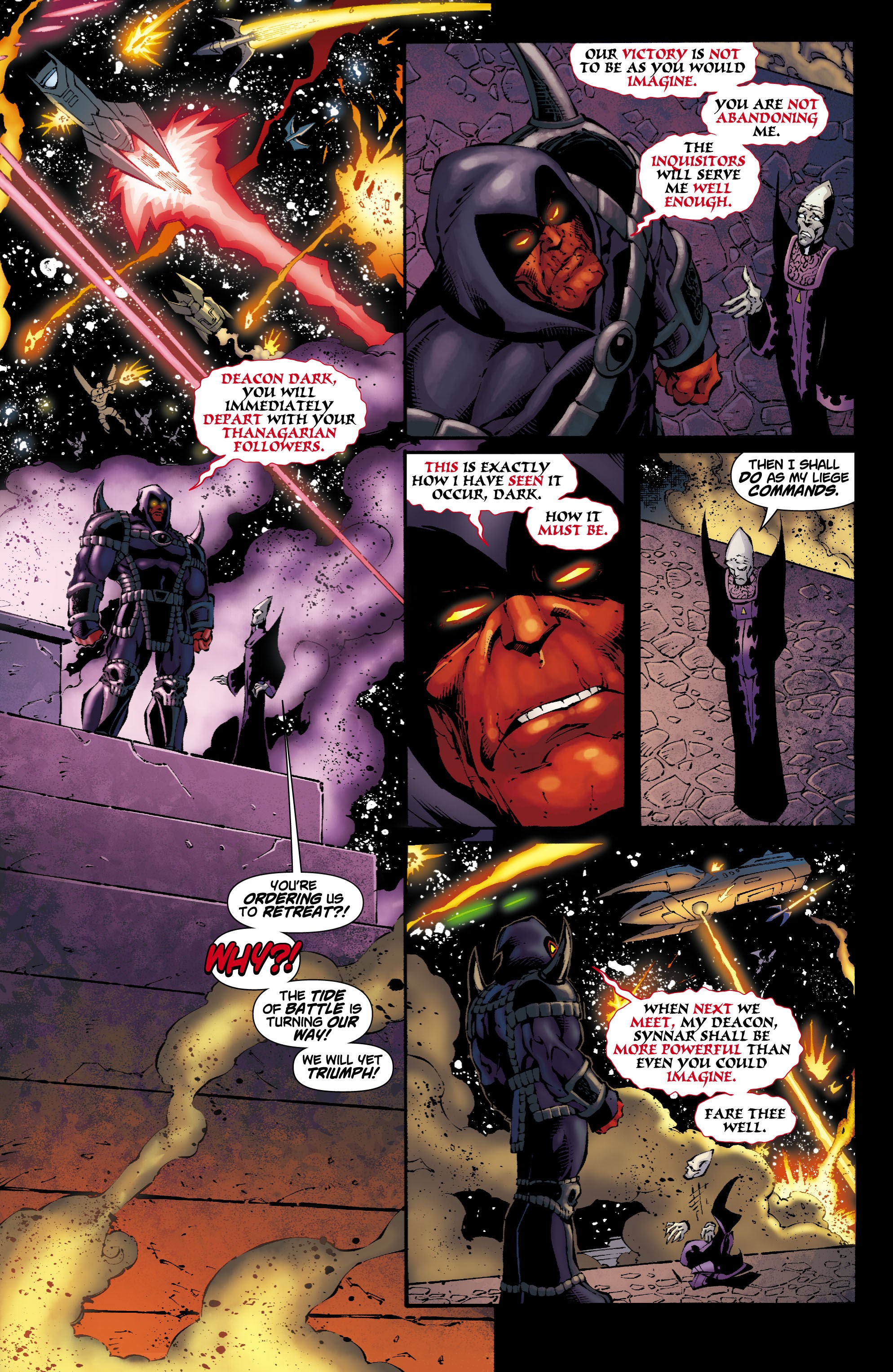 Read online Rann/Thanagar Holy War comic -  Issue #8 - 12