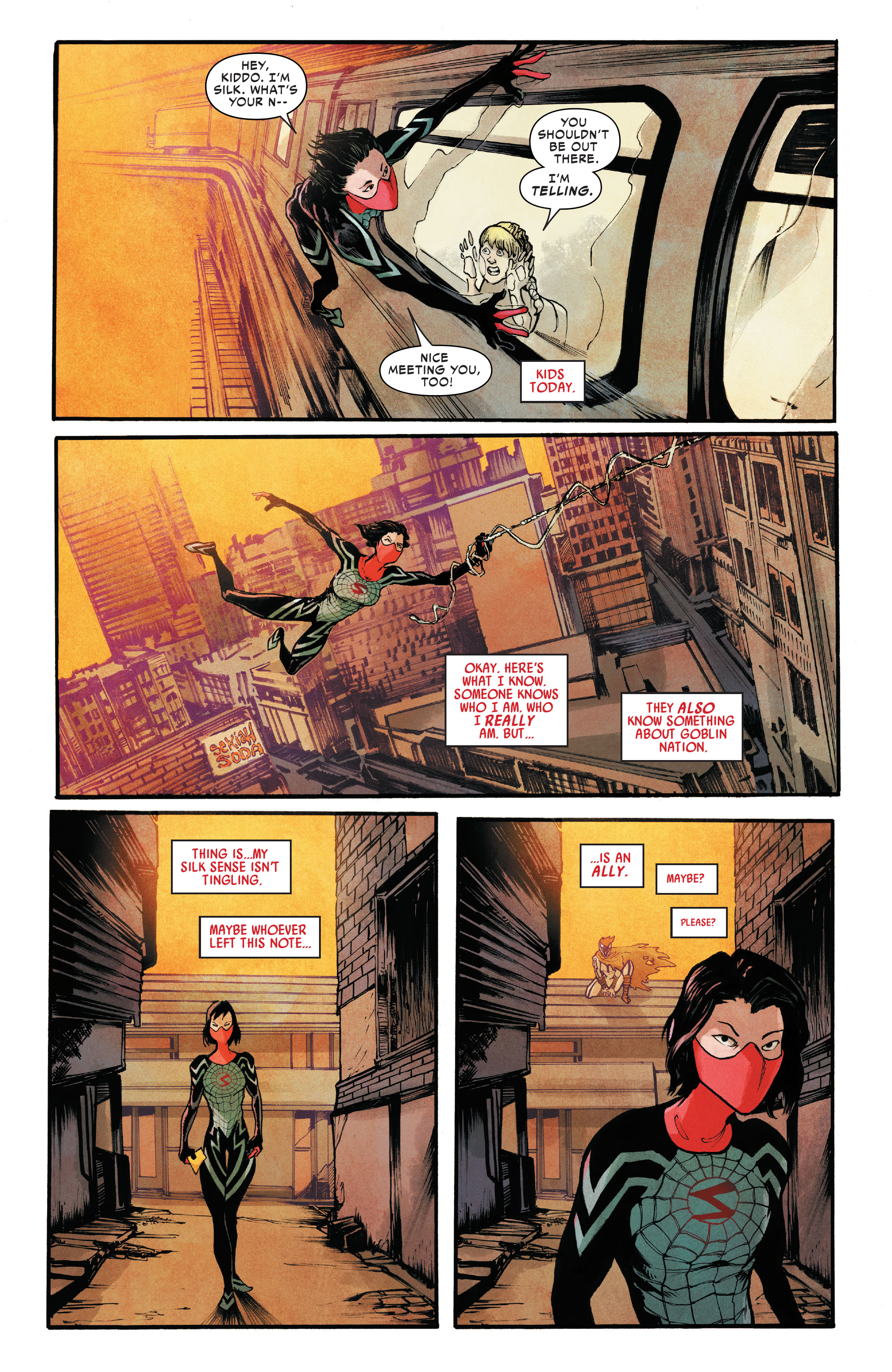 Read online Silk: Out of the Spider-Verse comic -  Issue # TPB 1 (Part 3) - 43