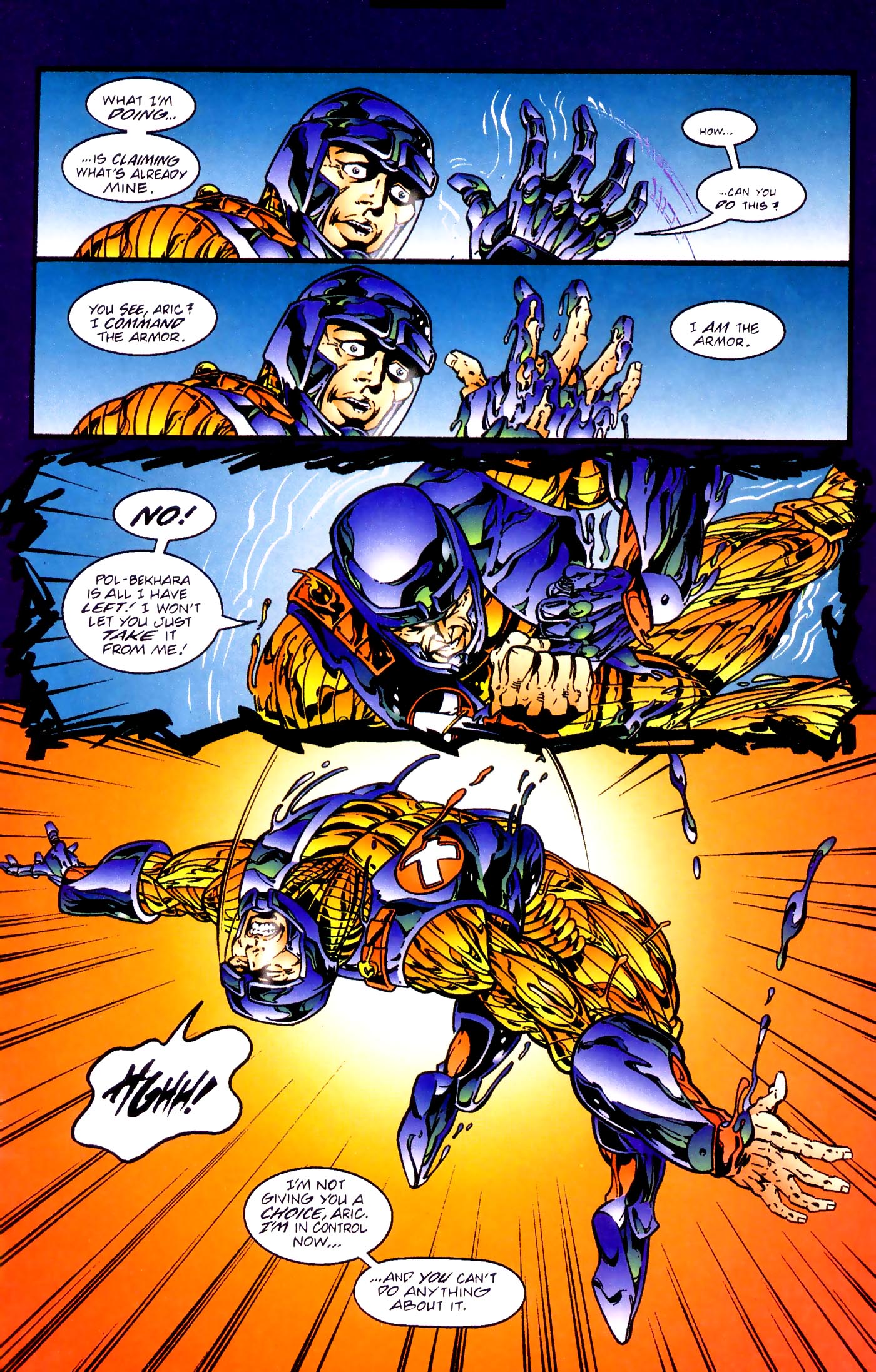 Read online X-O Manowar (1992) comic -  Issue #49 - 12