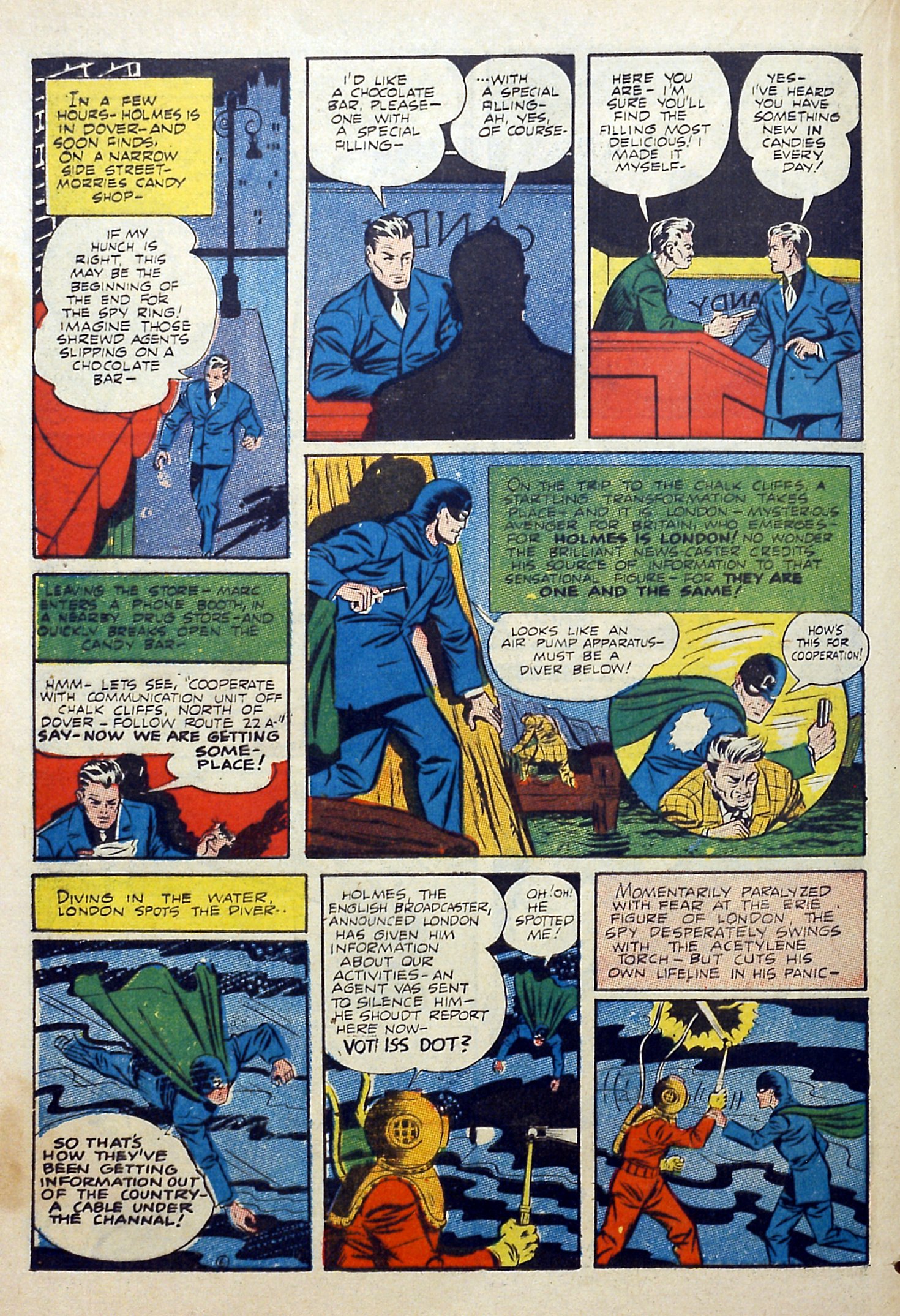 Read online Daredevil (1941) comic -  Issue #3 - 38