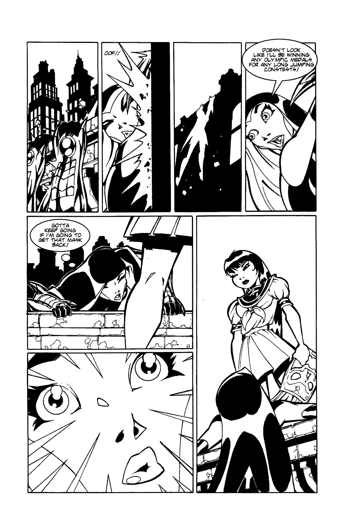 Read online Warrior Nun Areala: Ghosts of the Past comic -  Issue #4 - 9