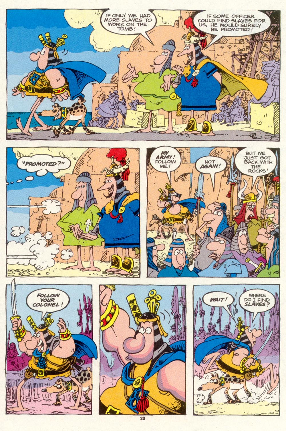 Read online Sergio Aragonés Groo the Wanderer comic -  Issue #87 - 21