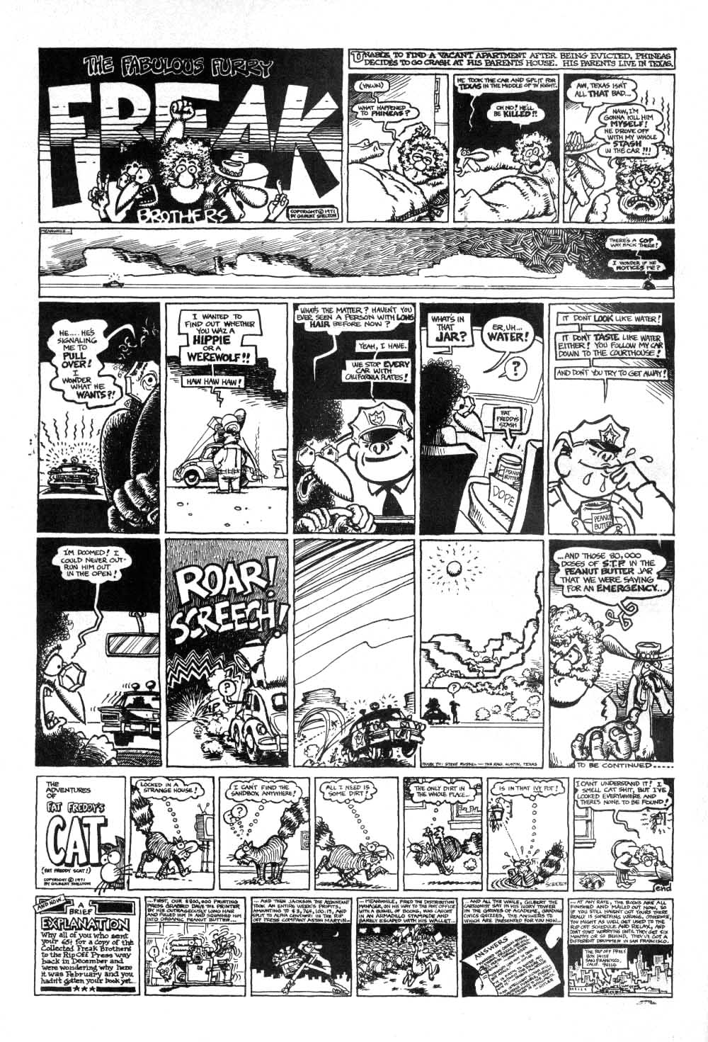 The Fabulous Furry Freak Brothers issue 2 - Page 34