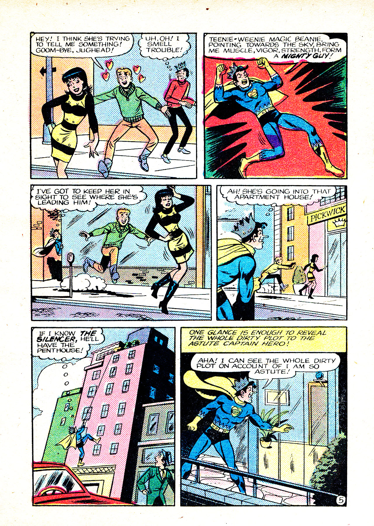 Read online Captain Hero Comics Digest Magazine comic -  Issue # TPB - 6