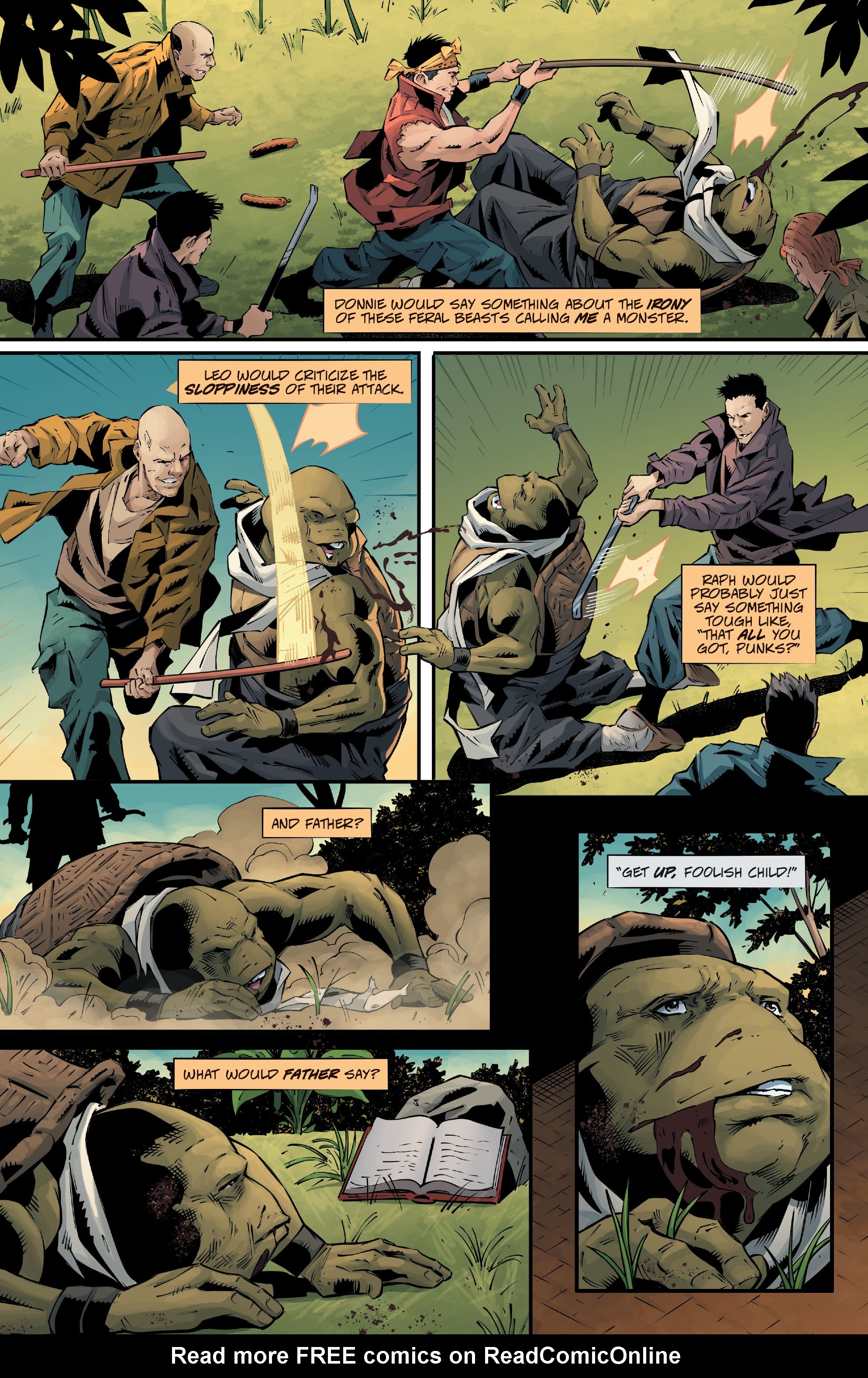 Read online Teenage Mutant Ninja Turtles: The Last Ronin - The Lost Years comic -  Issue #1 - 15