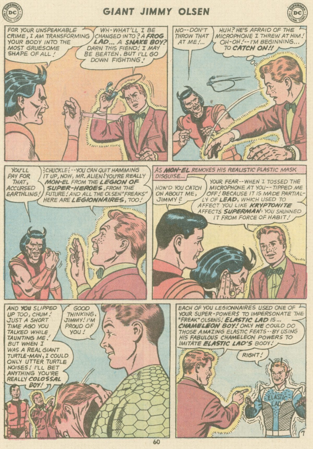 Read online Superman's Pal Jimmy Olsen comic -  Issue #140 - 62