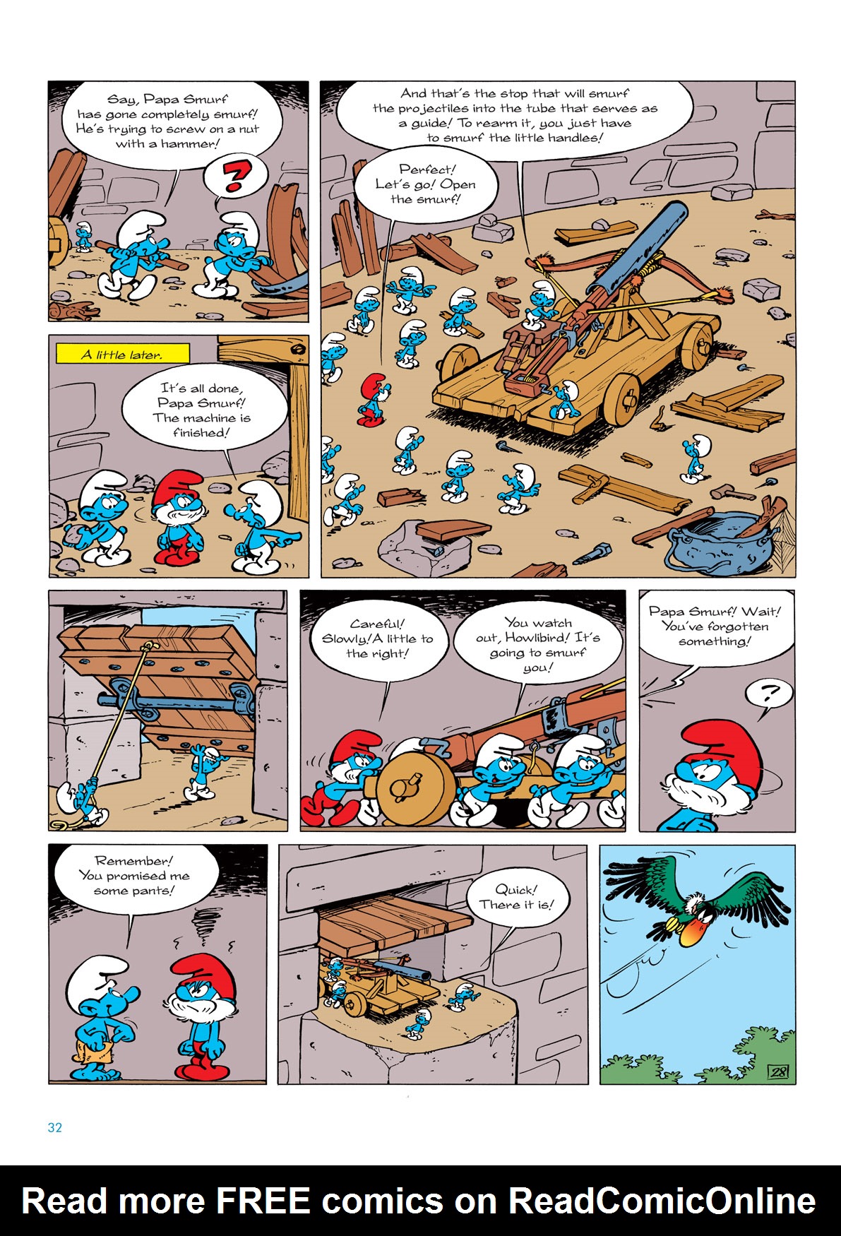 Read online The Smurfs comic -  Issue #6 - 32