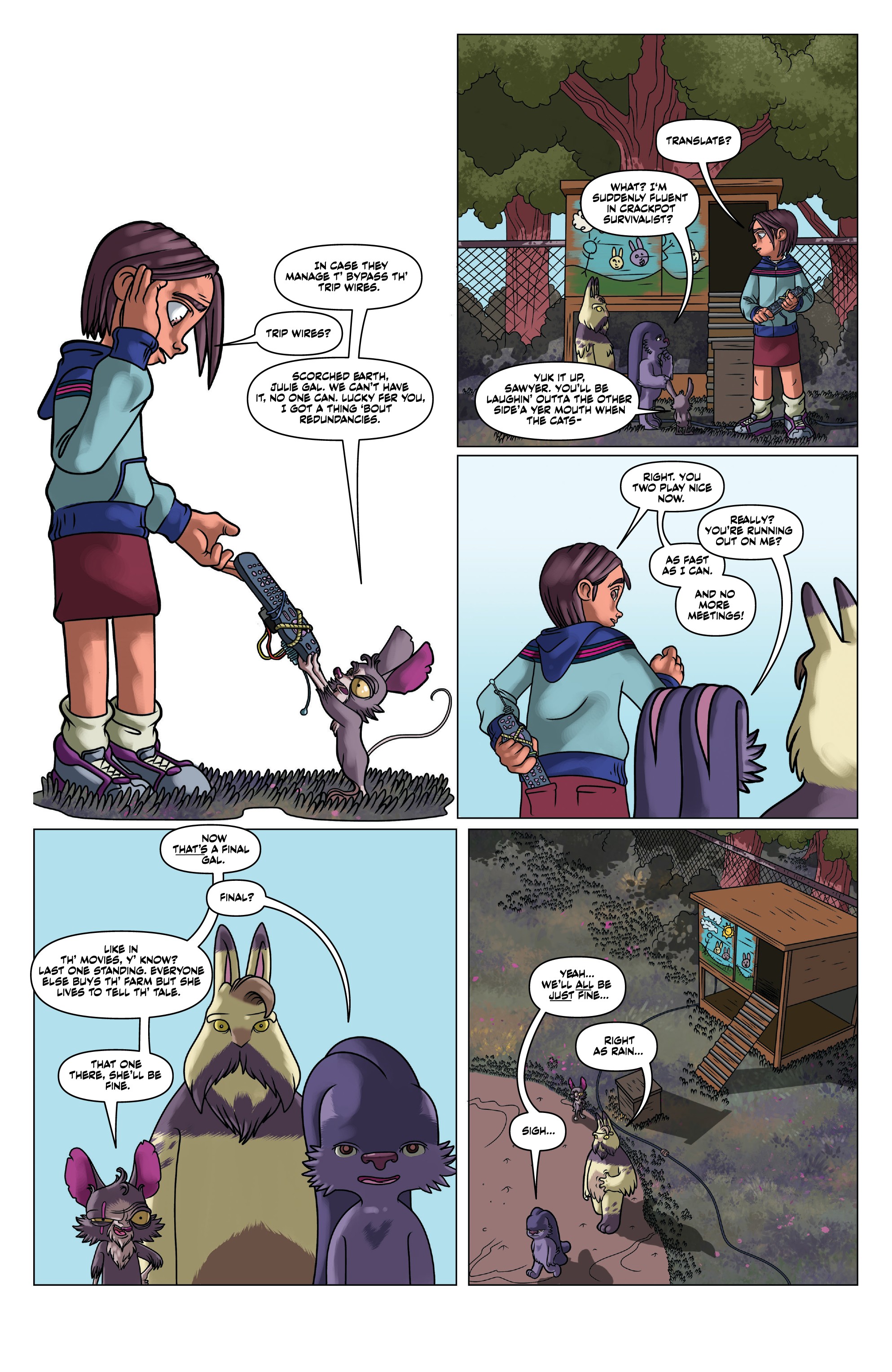 Read online Auntie Agatha's Home For Wayward Rabbits comic -  Issue #5 - 15