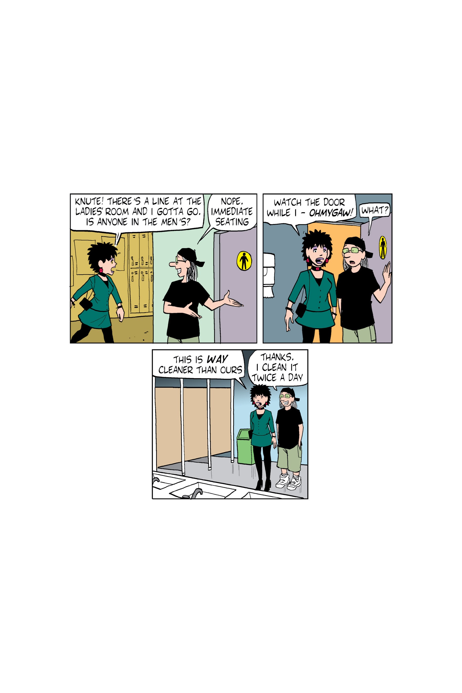 Read online Luann: Stress   Hormones = High School comic -  Issue # TPB - 70