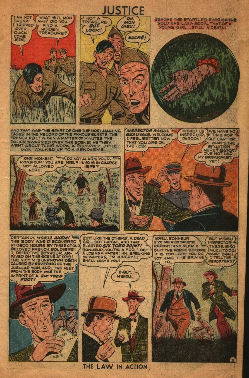Read online Justice Comics (1948) comic -  Issue #6 - 15