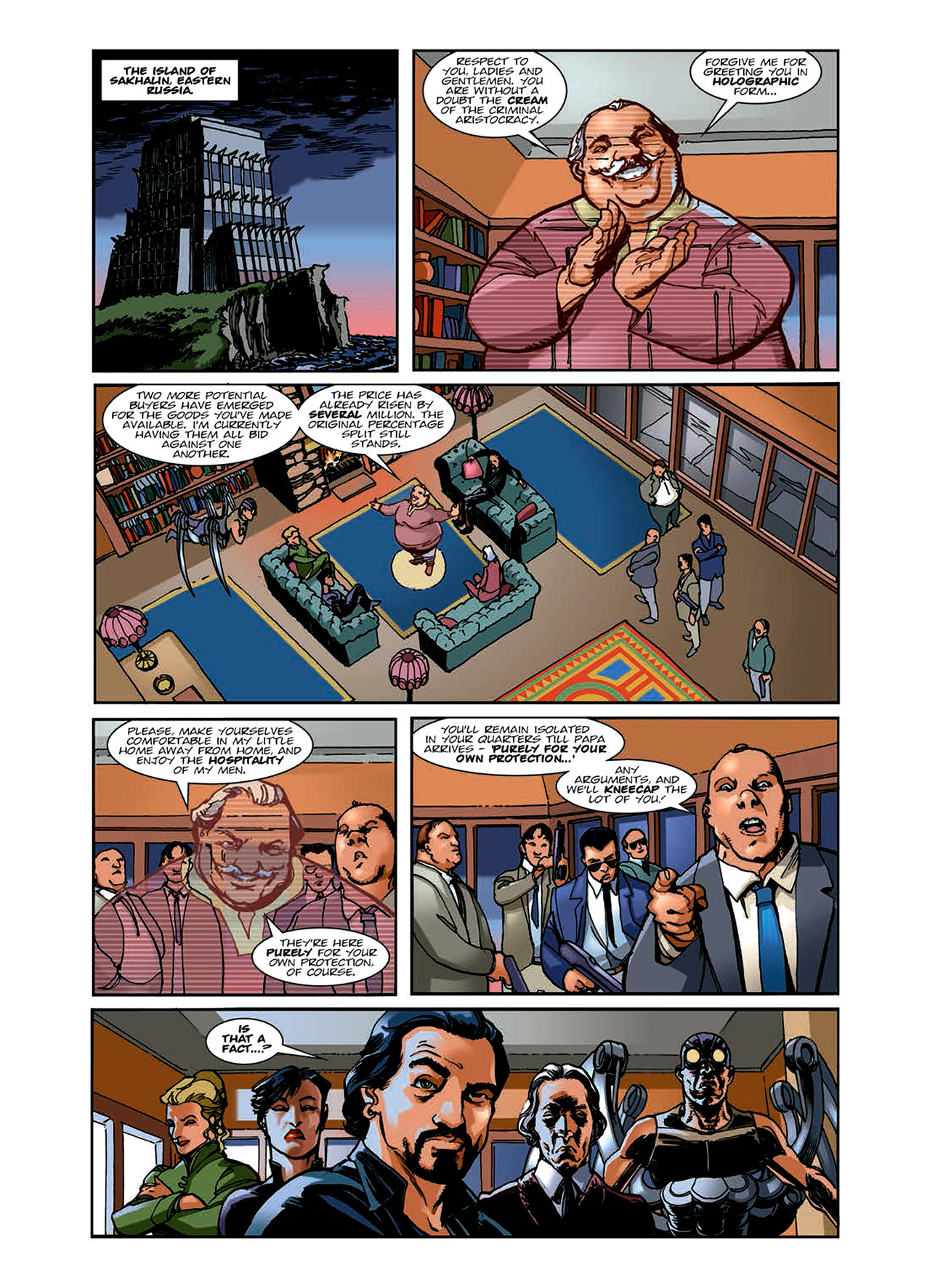Read online Nikolai Dante comic -  Issue # TPB 6 - 55