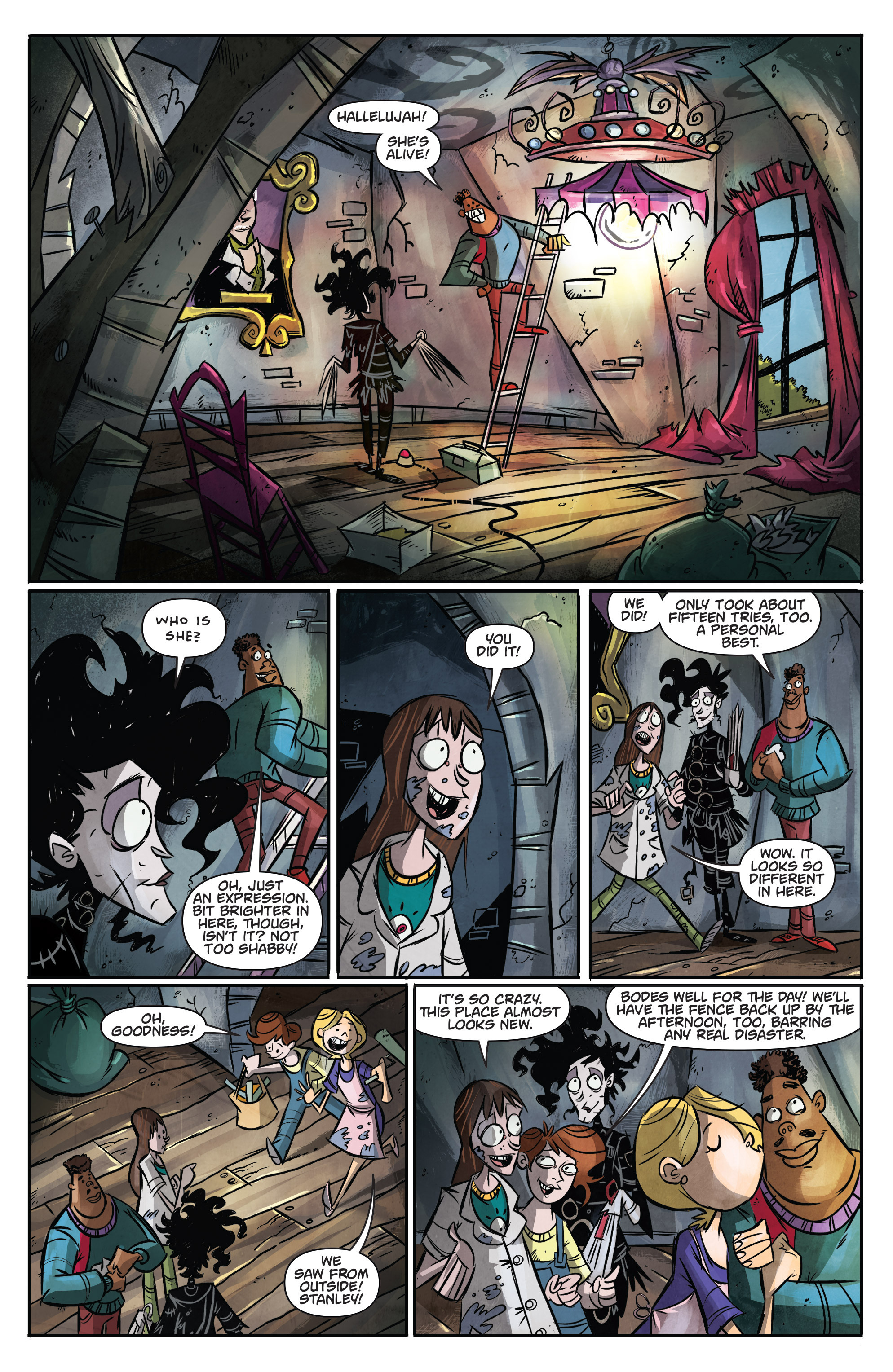 Read online Edward Scissorhands comic -  Issue #6 - 4
