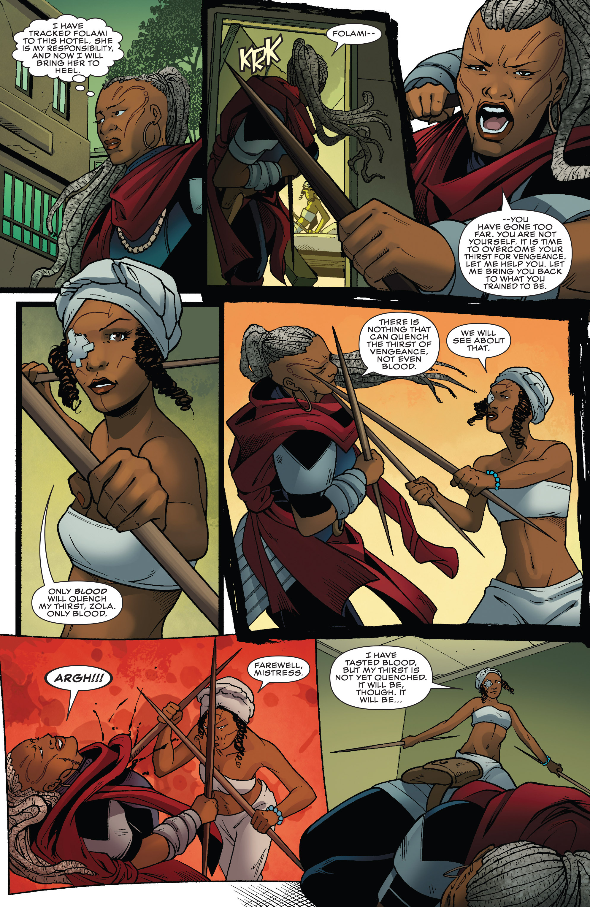 Read online Black Panther: World of Wakanda comic -  Issue #5 - 16