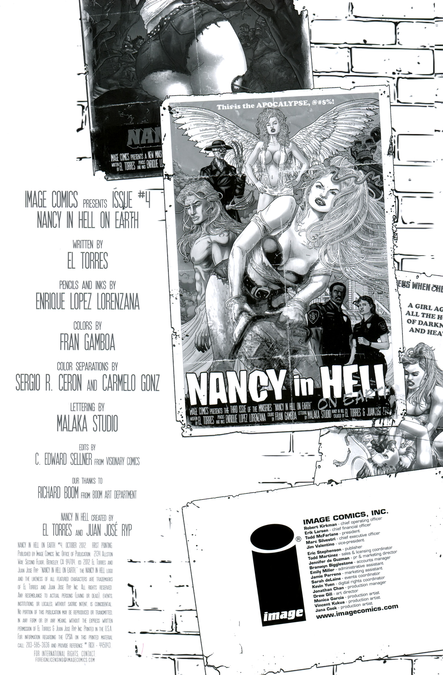 Read online Nancy in Hell On Earth comic -  Issue #4 - 2