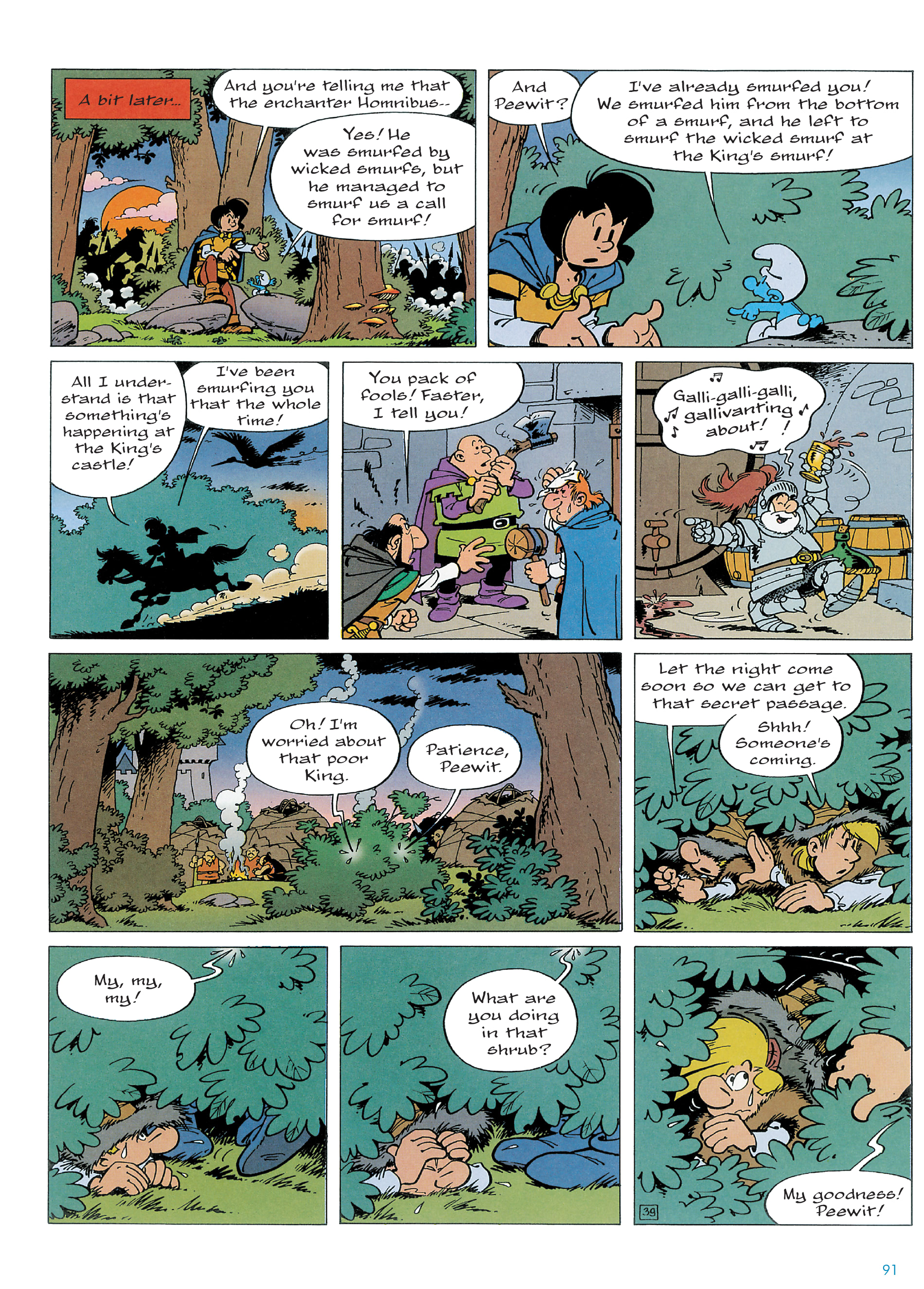Read online The Smurfs Tales comic -  Issue # TPB 1 (Part 1) - 92