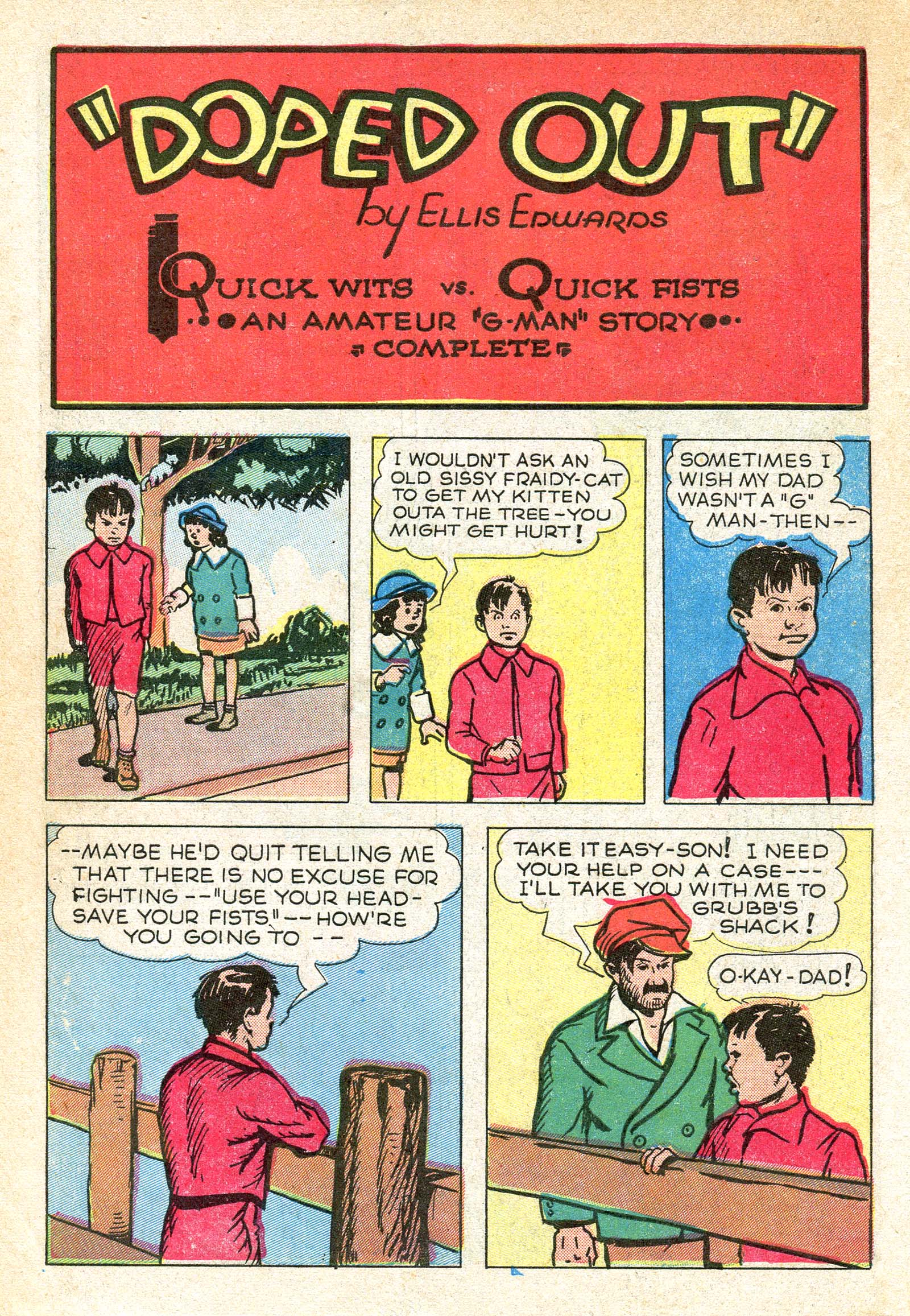 Read online Keen Detective Funnies comic -  Issue #6 - 42