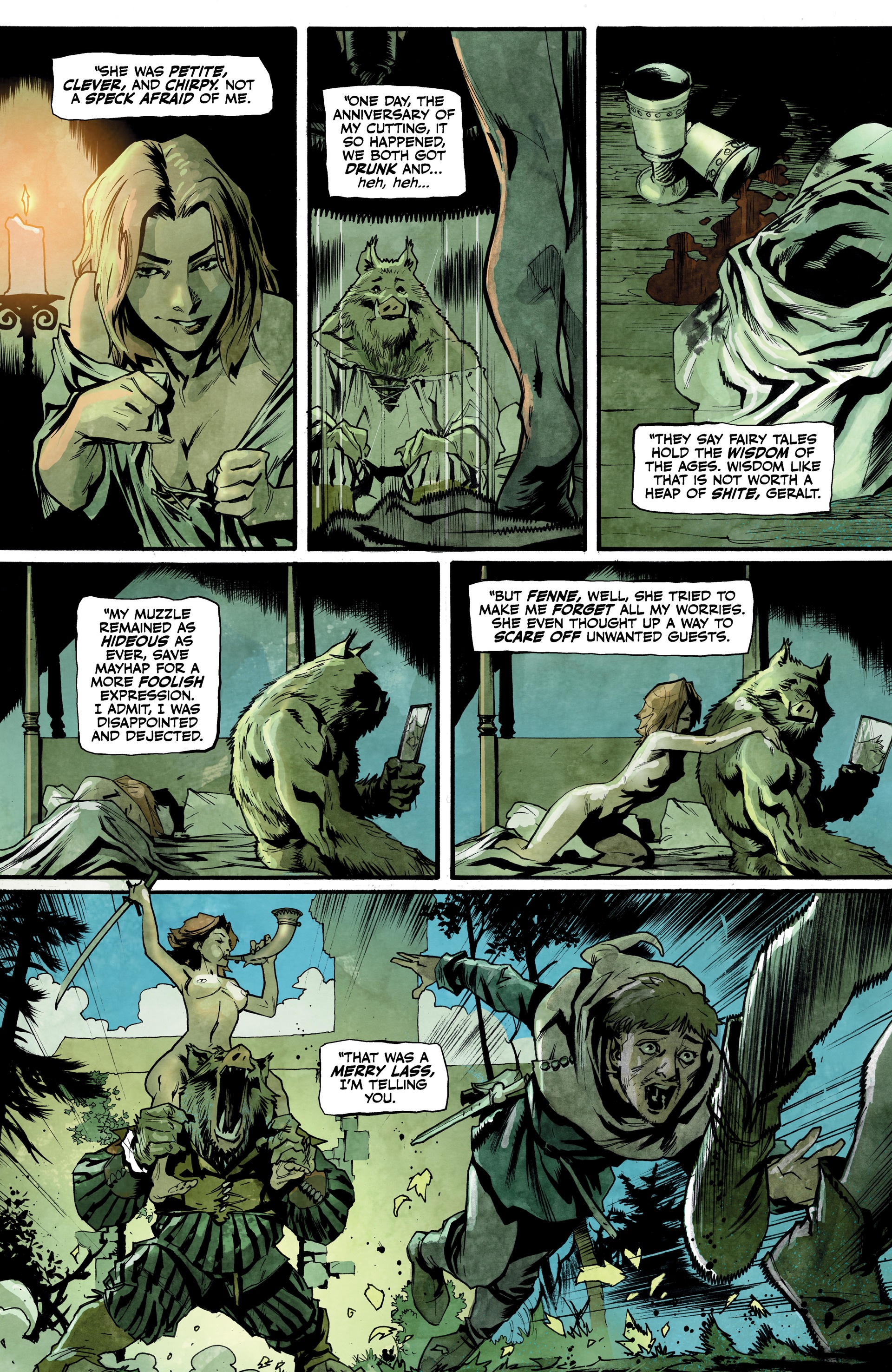 Read online The Witcher: A Grain of Truth comic -  Issue # Full - 33