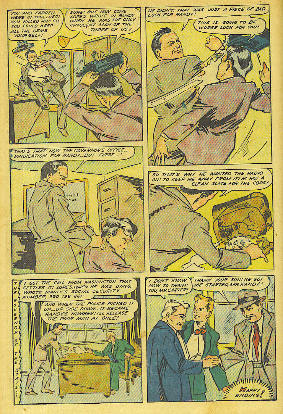 Read online Shadow Comics comic -  Issue #63 - 20