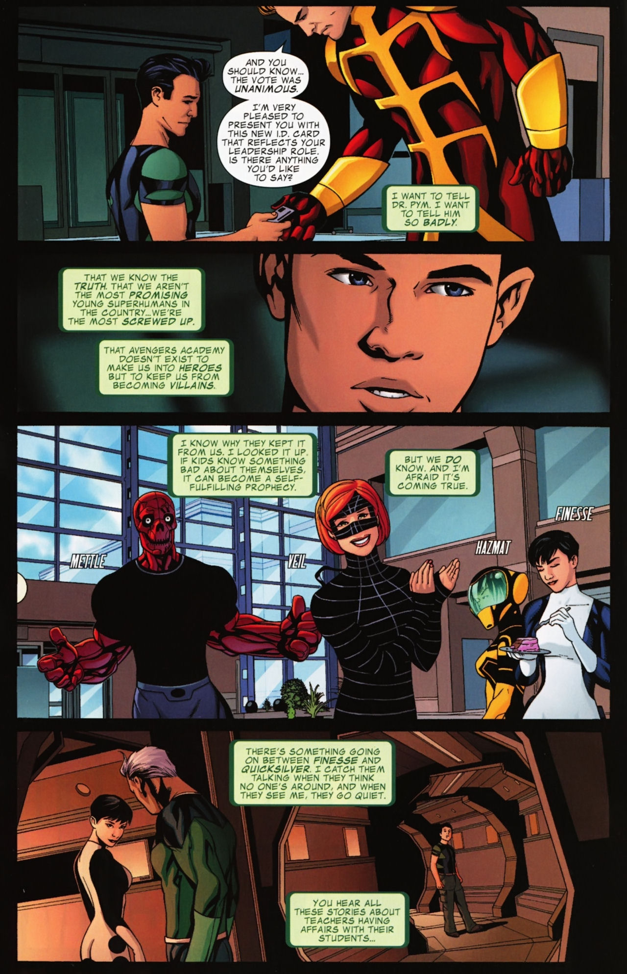 Read online Avengers Academy comic -  Issue #6 - 6