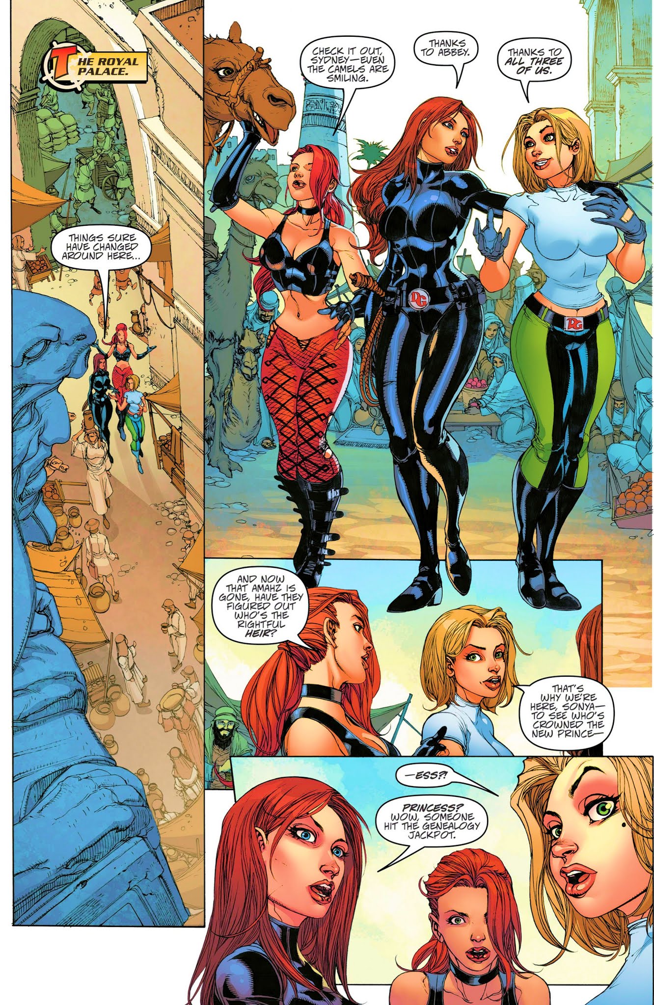 Read online Danger Girl: Trinity comic -  Issue #4 - 22