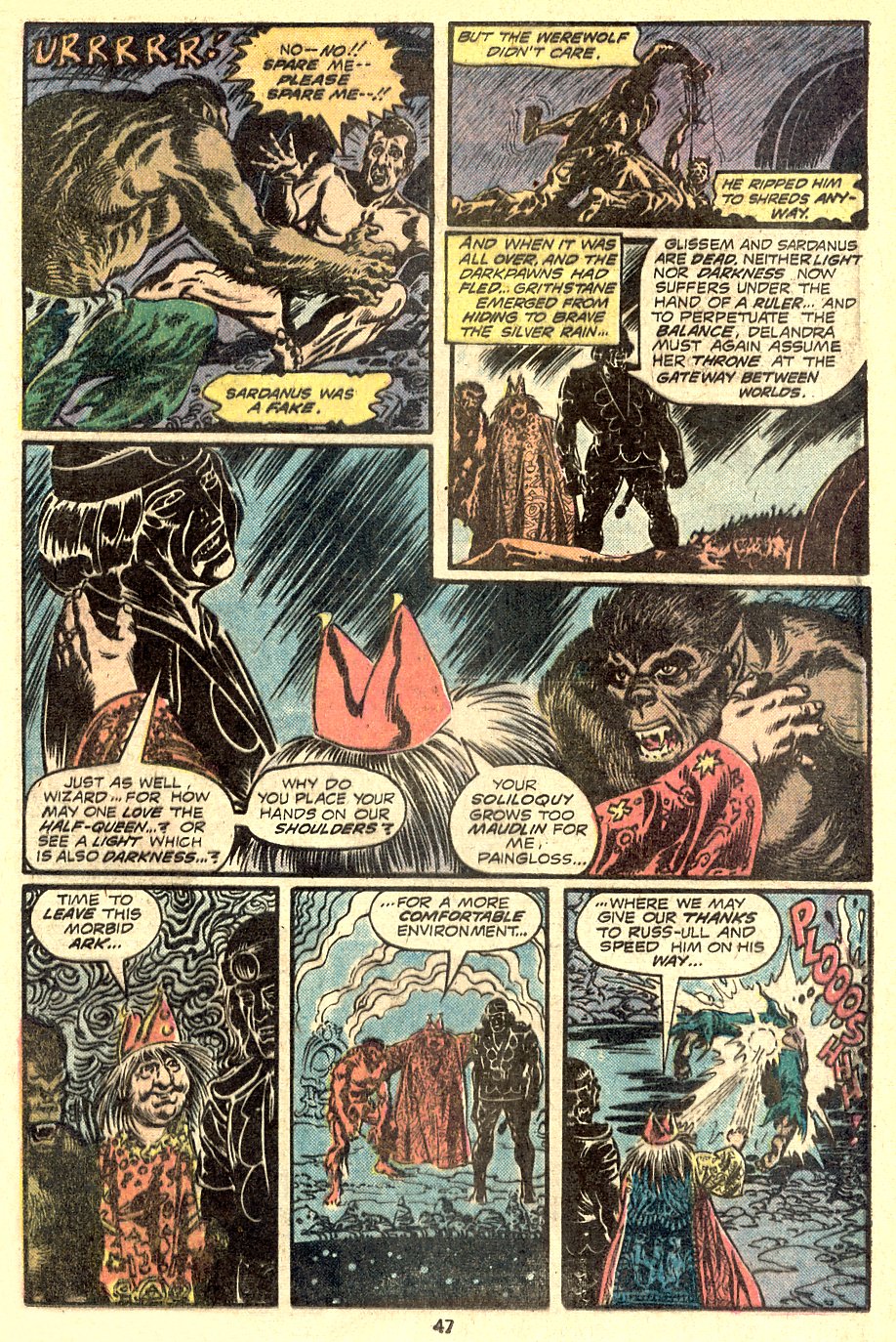 Read online Giant-Size Werewolf comic -  Issue #5 - 48
