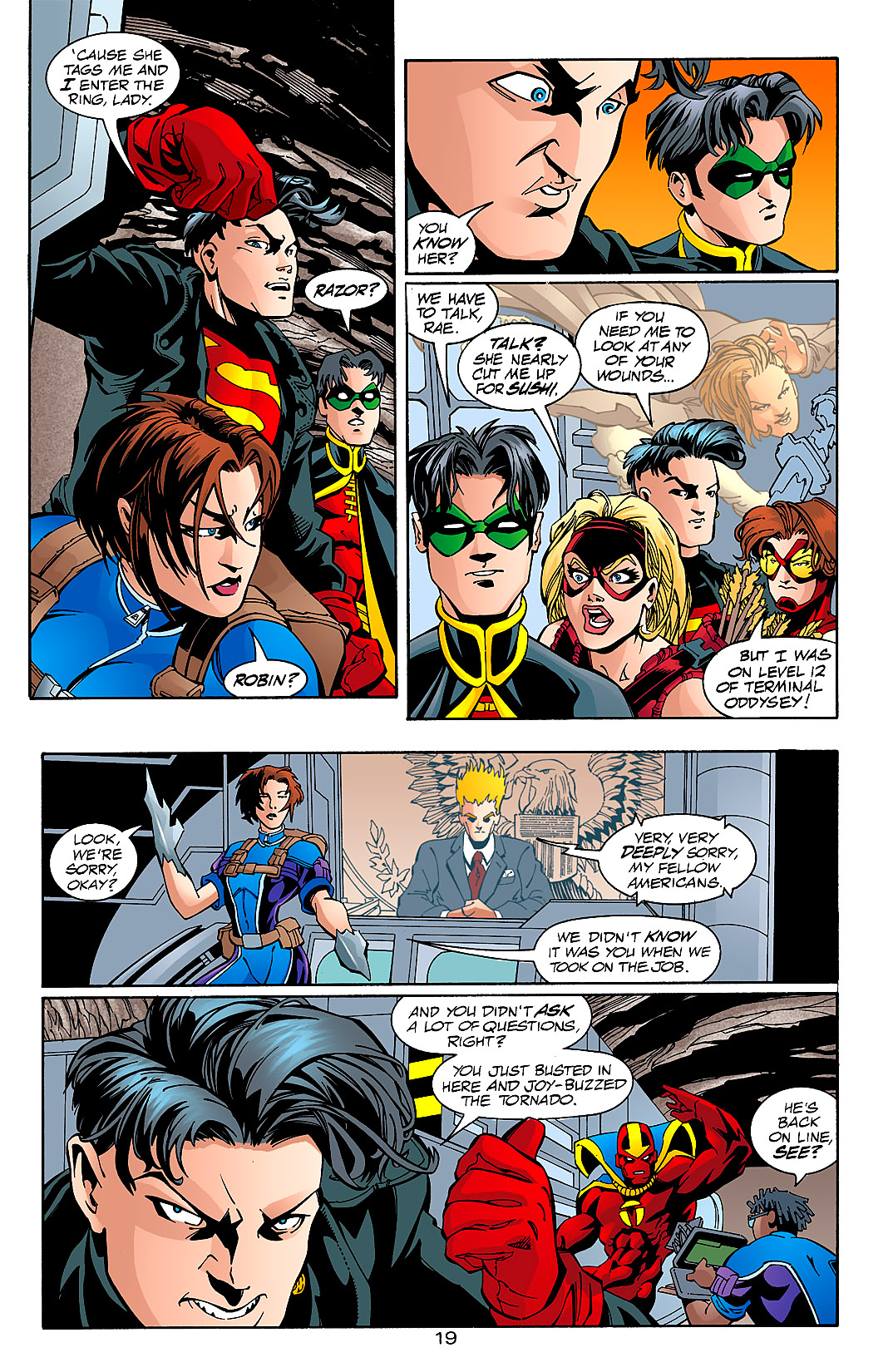 Read online Young Justice (1998) comic -  Issue #8 - 20