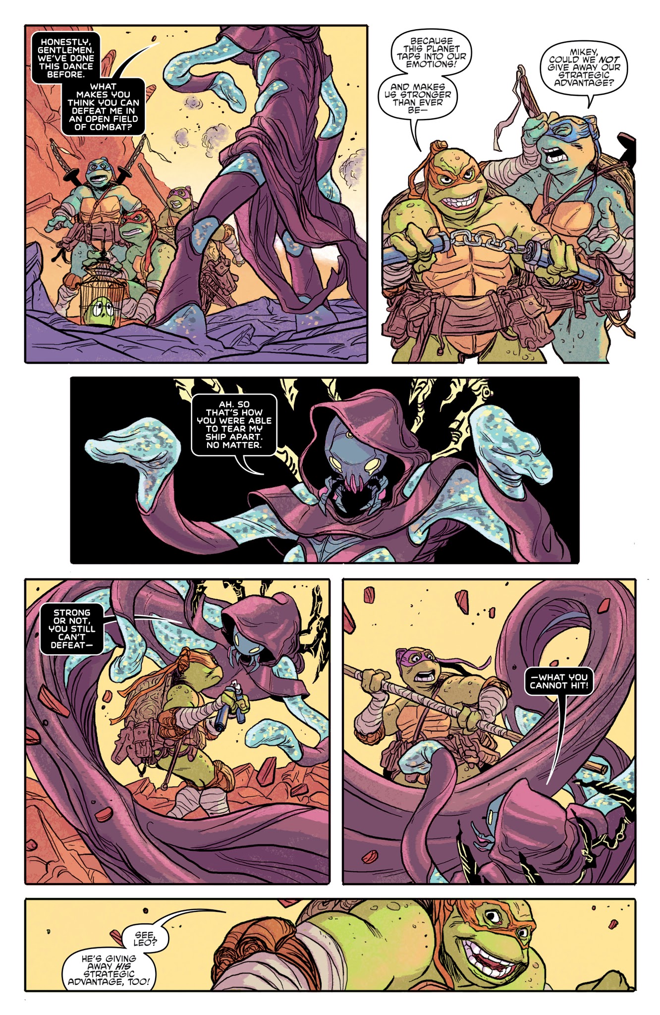 Read online Teenage Mutant Ninja Turtles: Dimension X comic -  Issue #1 - 18