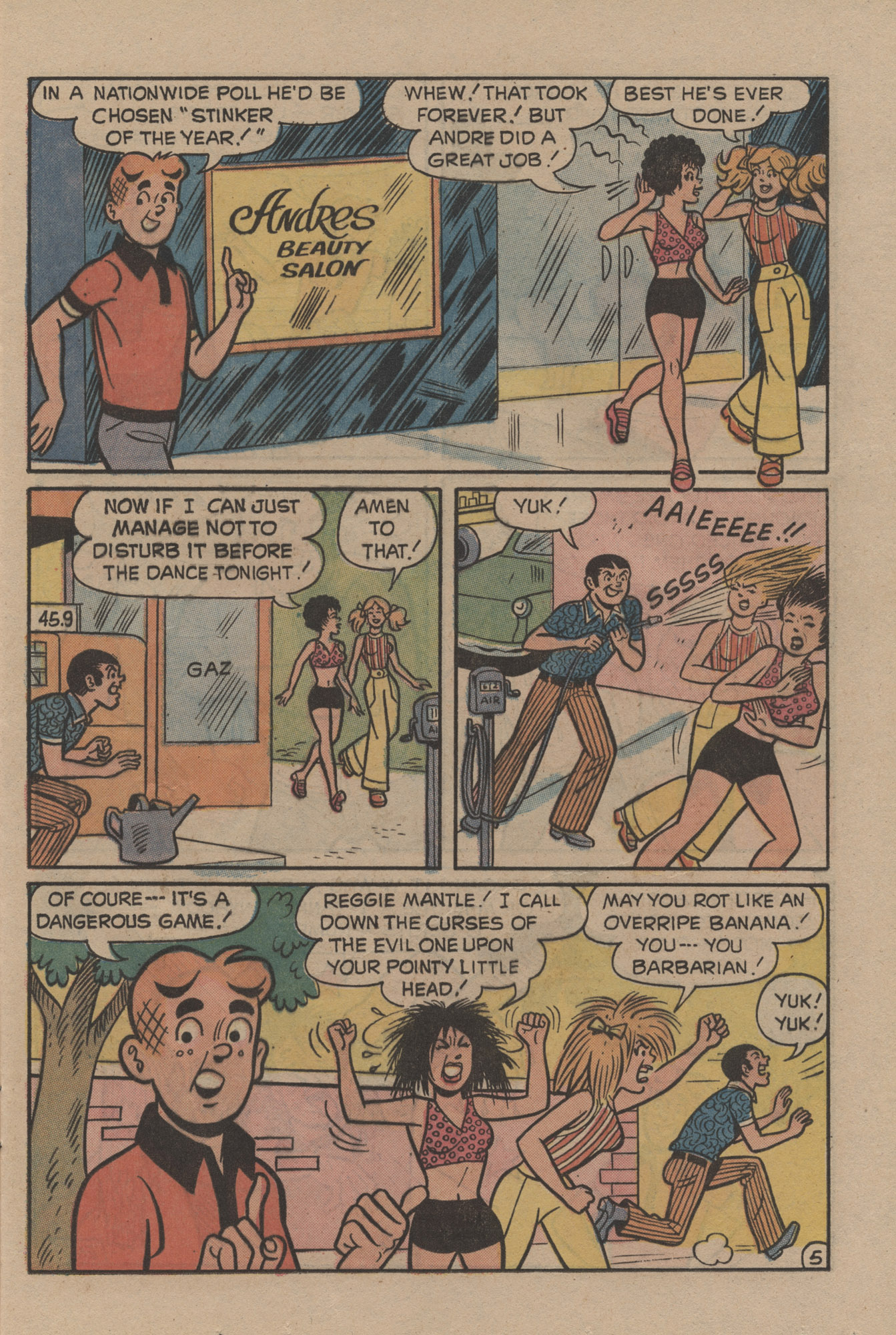 Read online Reggie and Me (1966) comic -  Issue #67 - 17