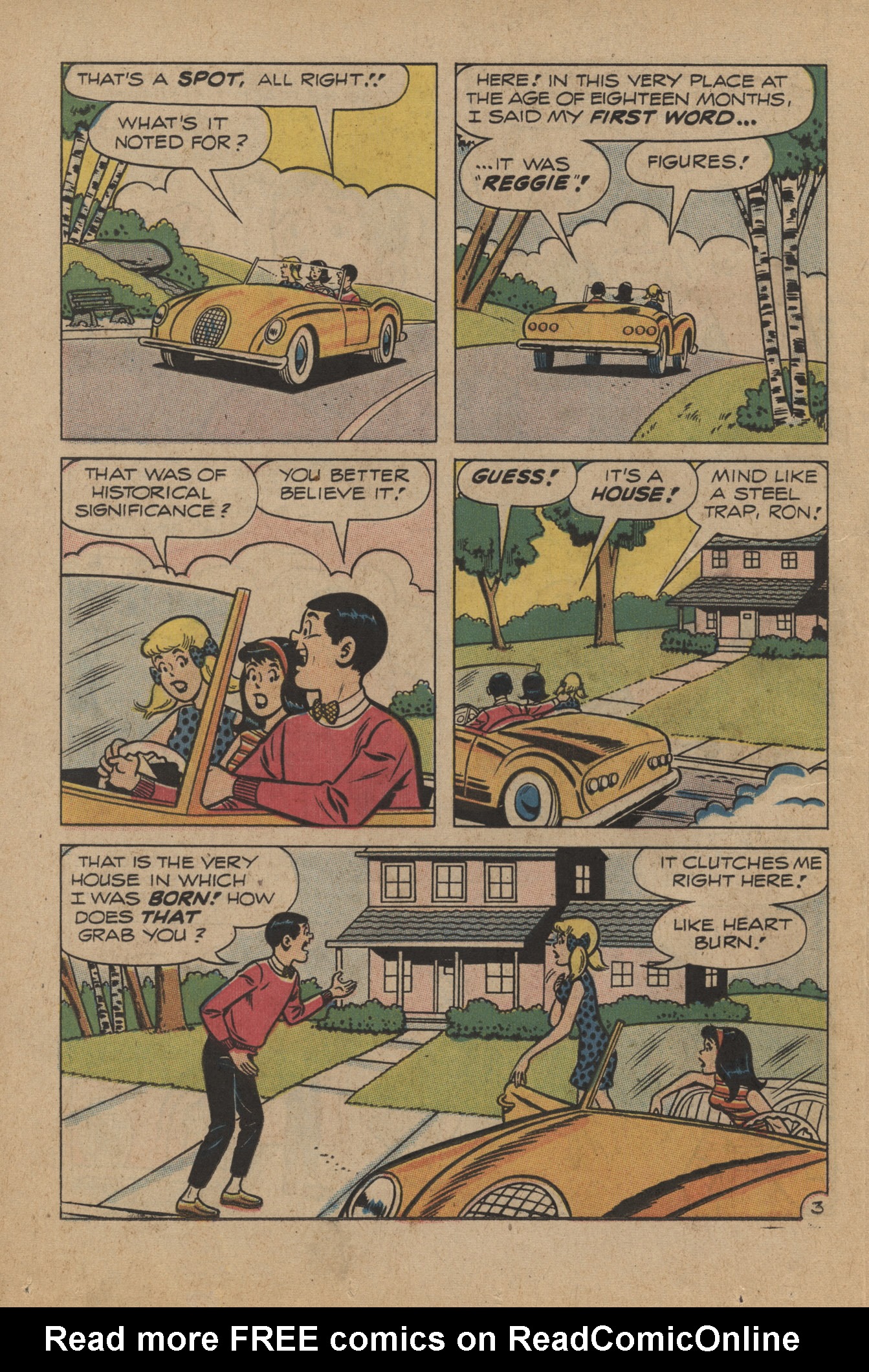 Read online Reggie and Me (1966) comic -  Issue #33 - 22
